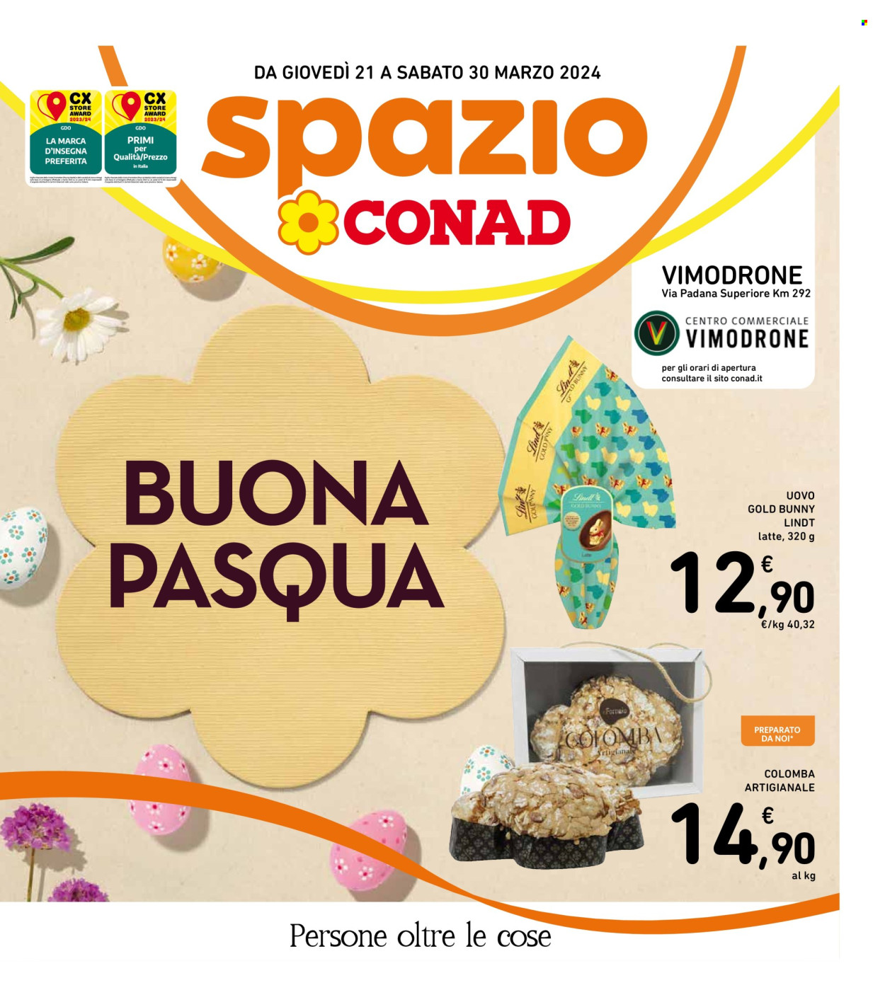 Volantino Spazio Conad - 21/3/2024 - 30/3/2024. Pagina 1