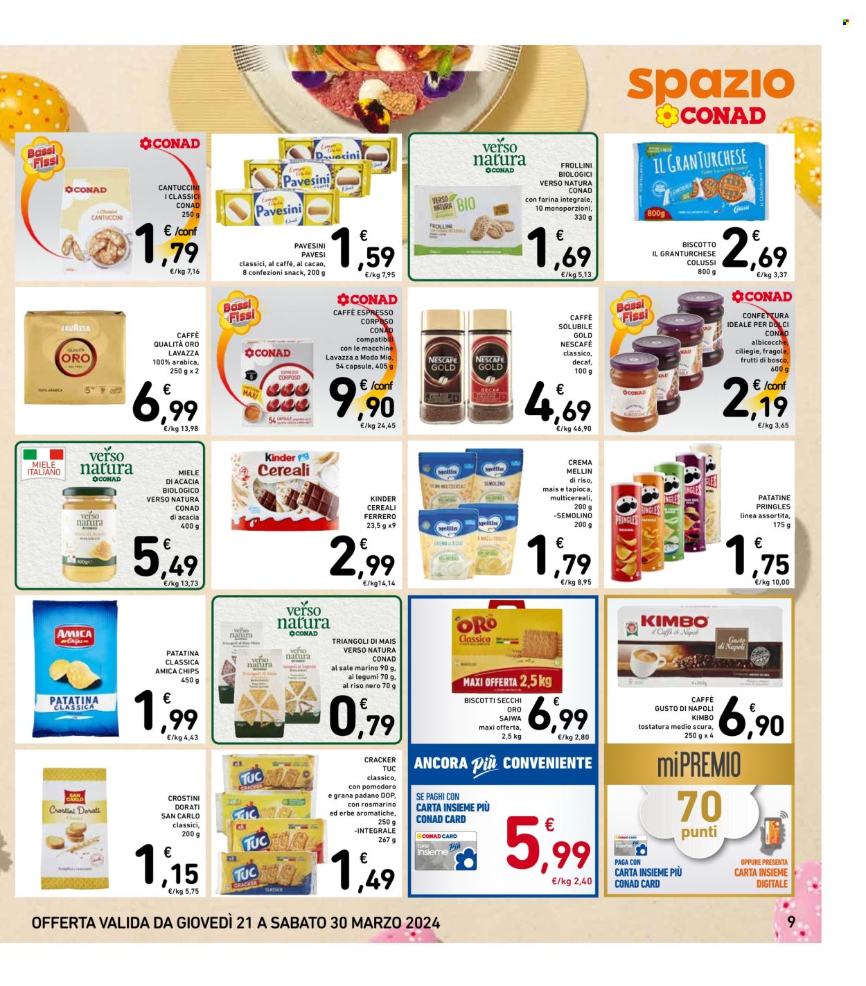 Volantino Spazio Conad - 21/3/2024 - 30/3/2024. Pagina 9