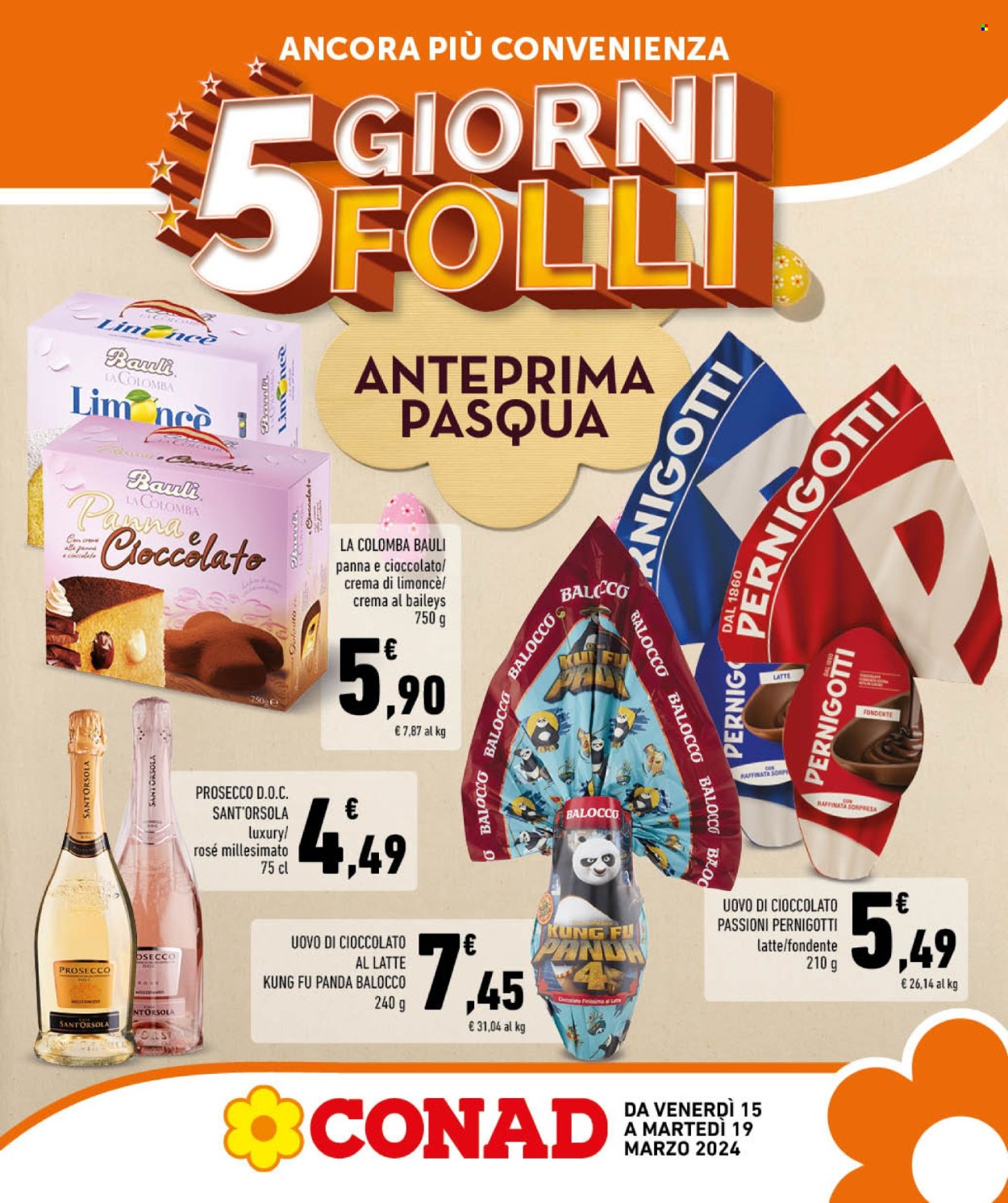 Leták Conad - 15.3.2024 - 19.3.2024. Strana 1