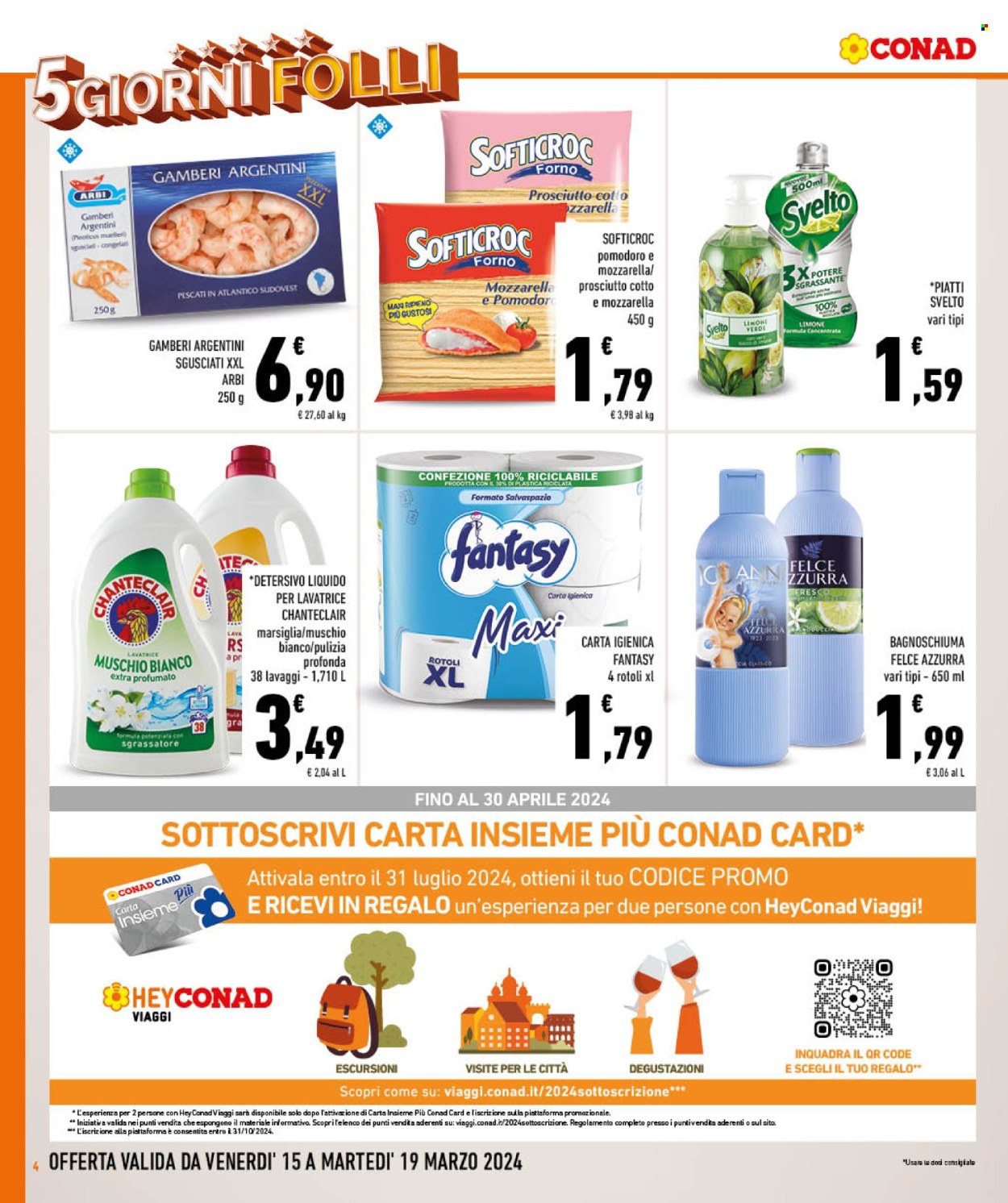 Leták Conad - 15.3.2024 - 19.3.2024. Strana 4