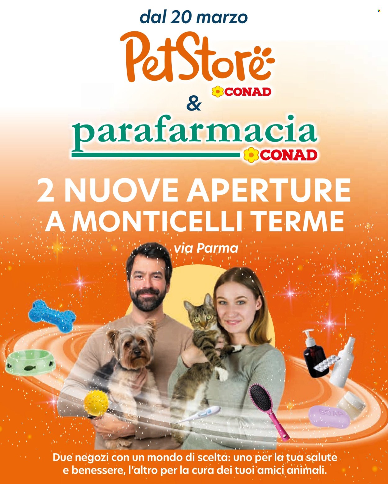 Volantino Pet Store Conad - 20/3/2024 - 2/4/2024. Pagina 1