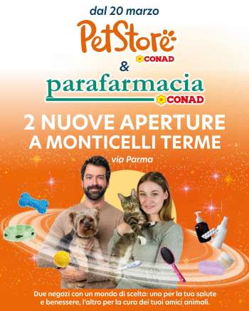 Volantino Pet Store Conad - 20/3/2024 - 2/4/2024.