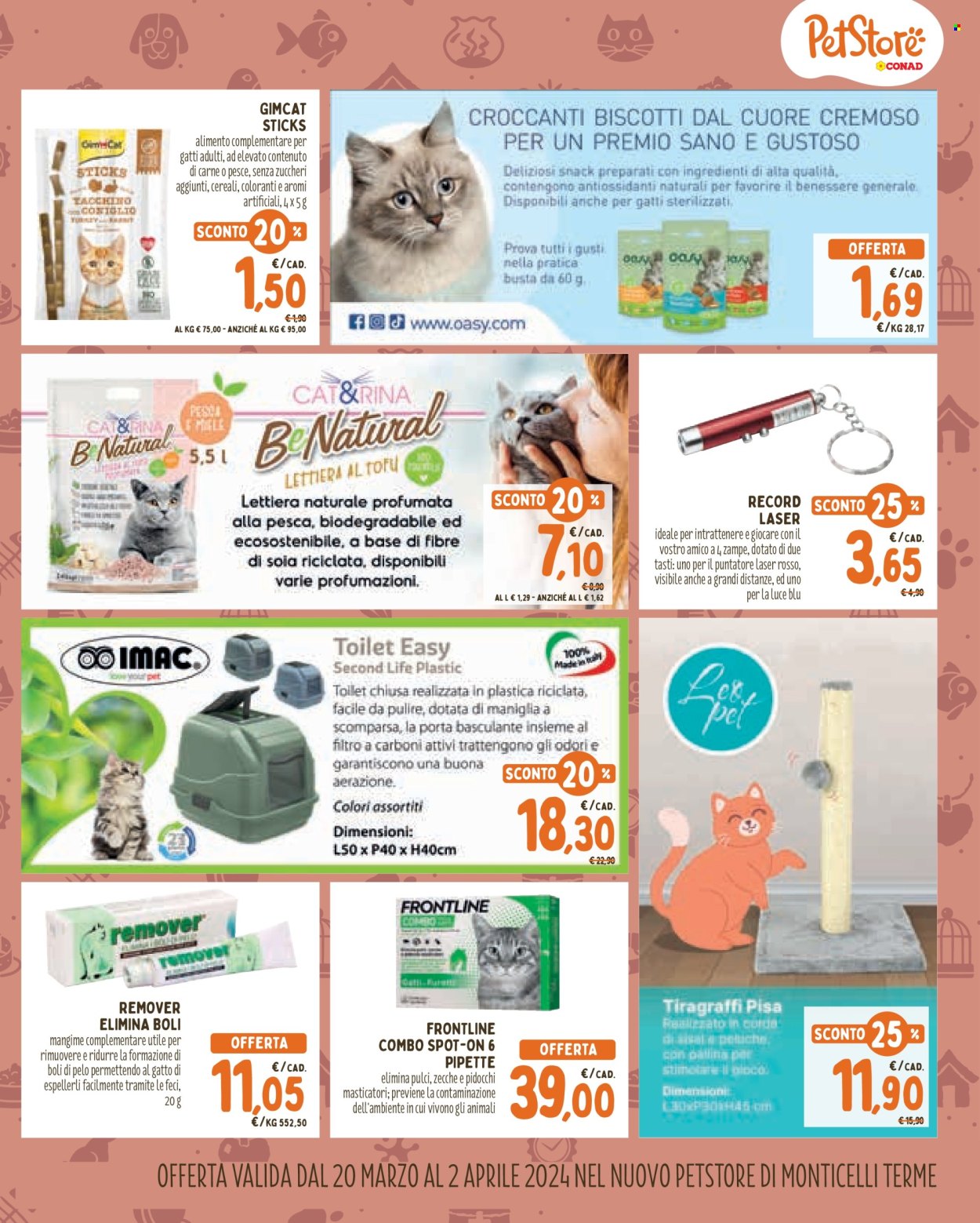 Volantino Pet Store Conad - 20/3/2024 - 2/4/2024. Pagina 7