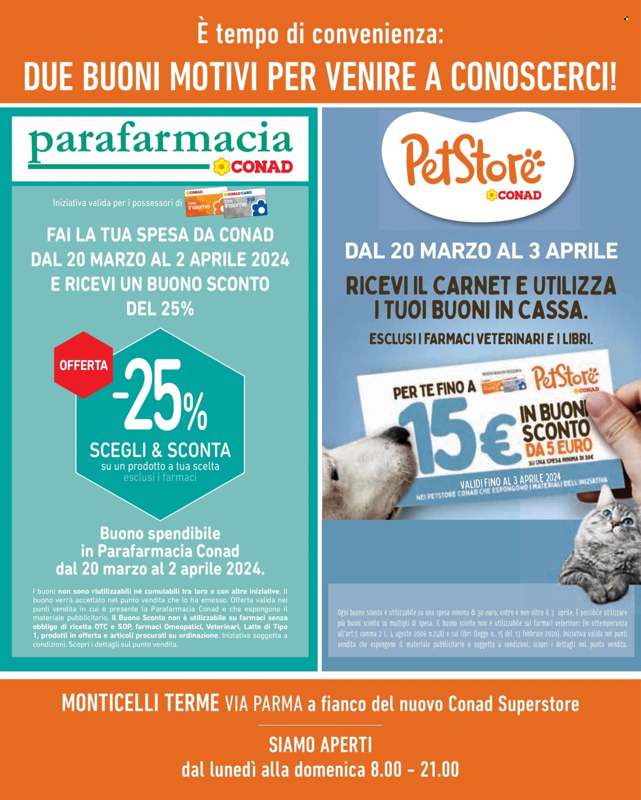 Volantino Pet Store Conad - 20/3/2024 - 2/4/2024. Pagina 16