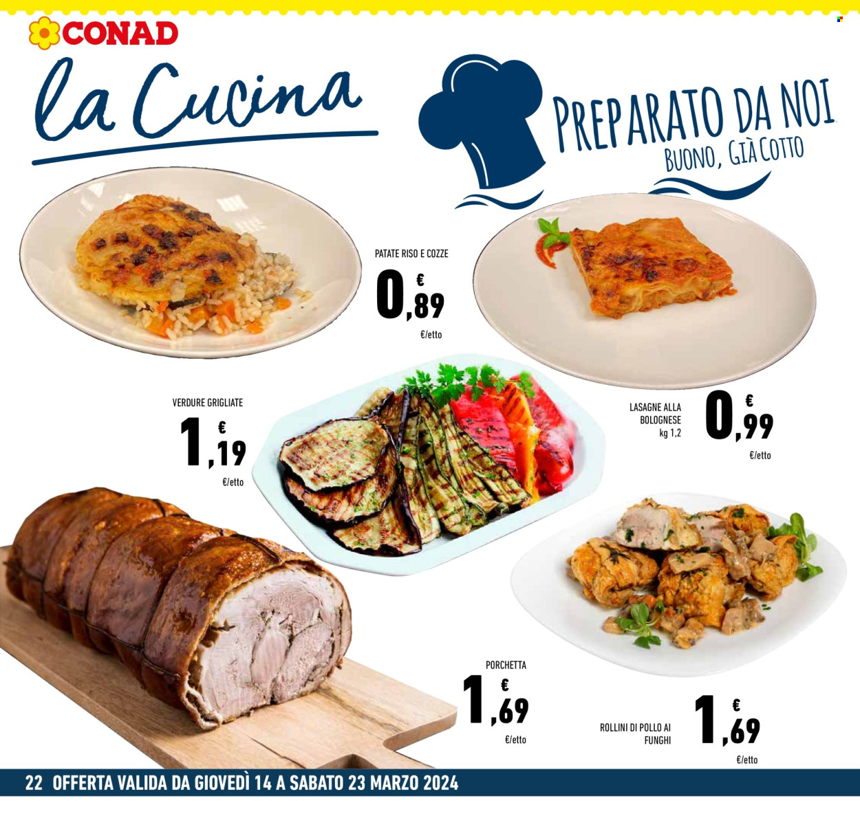 Volantino Conad Superstore - 14/3/2024 - 23/3/2024. Pagina 22