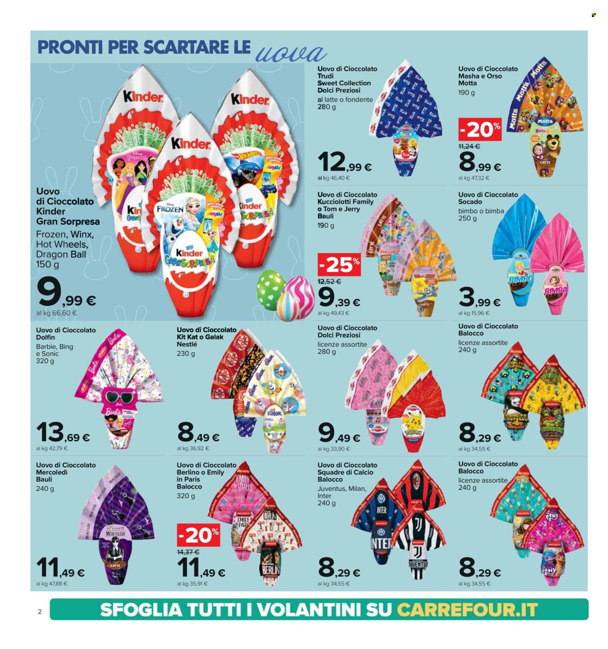 Volantino Carrefour - 19/3/2024 - 1/4/2024. Pagina 2