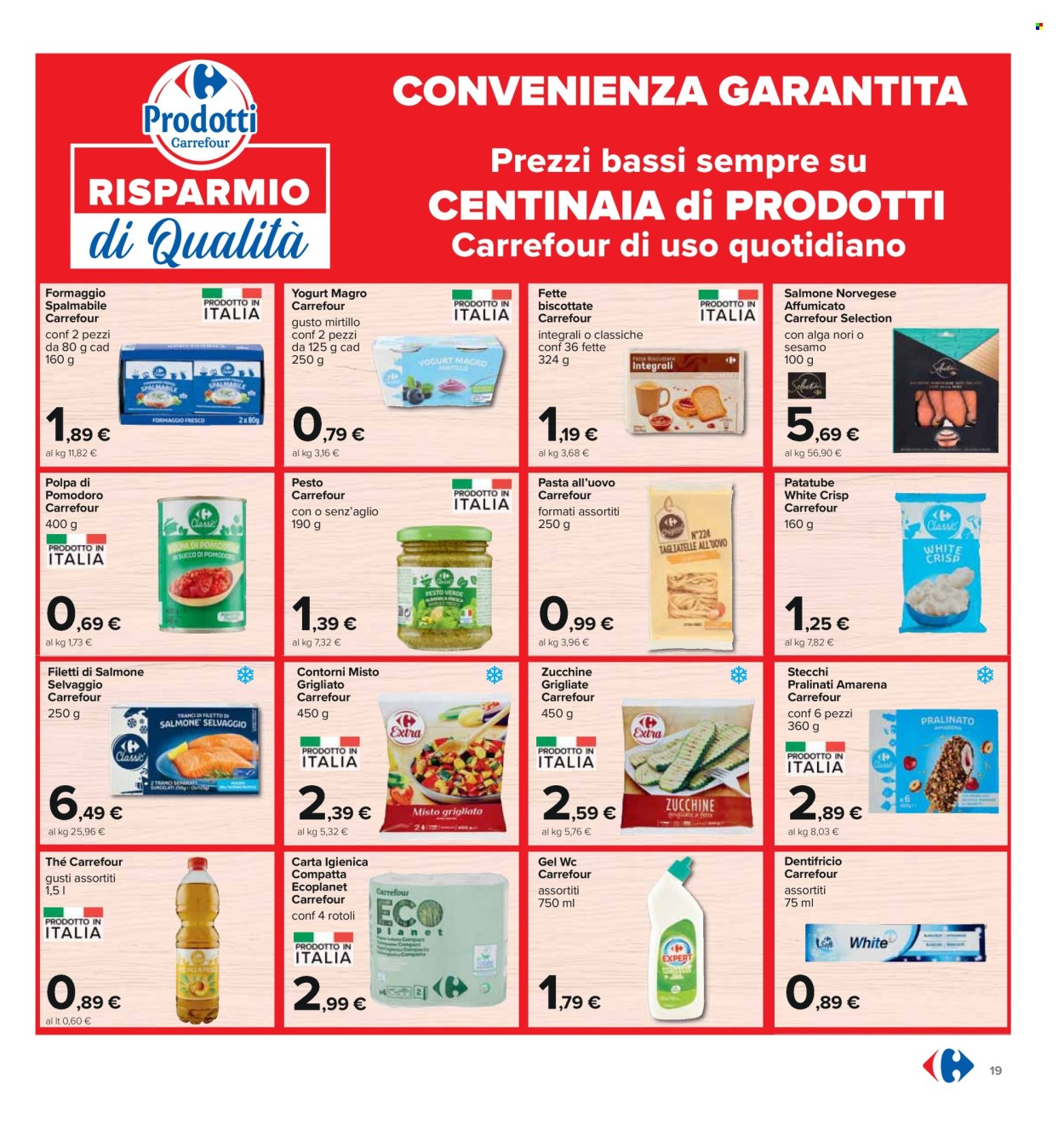 Volantino Carrefour - 19/3/2024 - 1/4/2024. Pagina 19