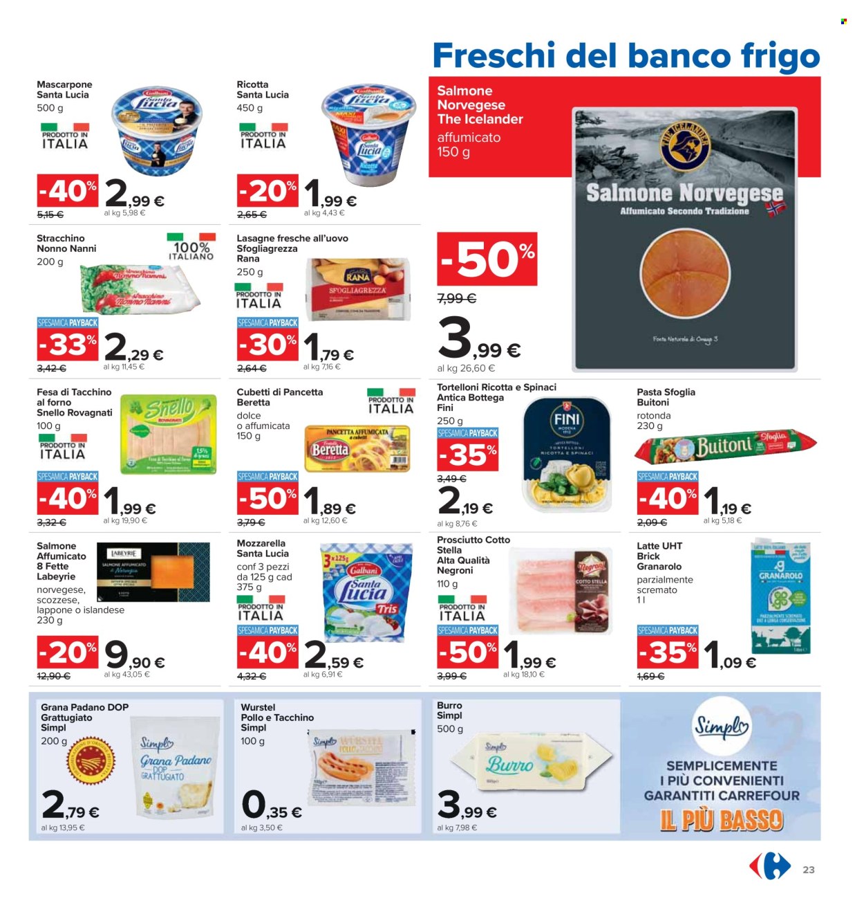 Volantino Carrefour - 19/3/2024 - 1/4/2024. Pagina 23