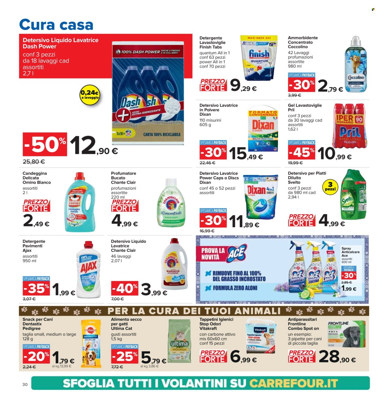 Volantino Carrefour - 19/3/2024 - 1/4/2024. Pagina 30