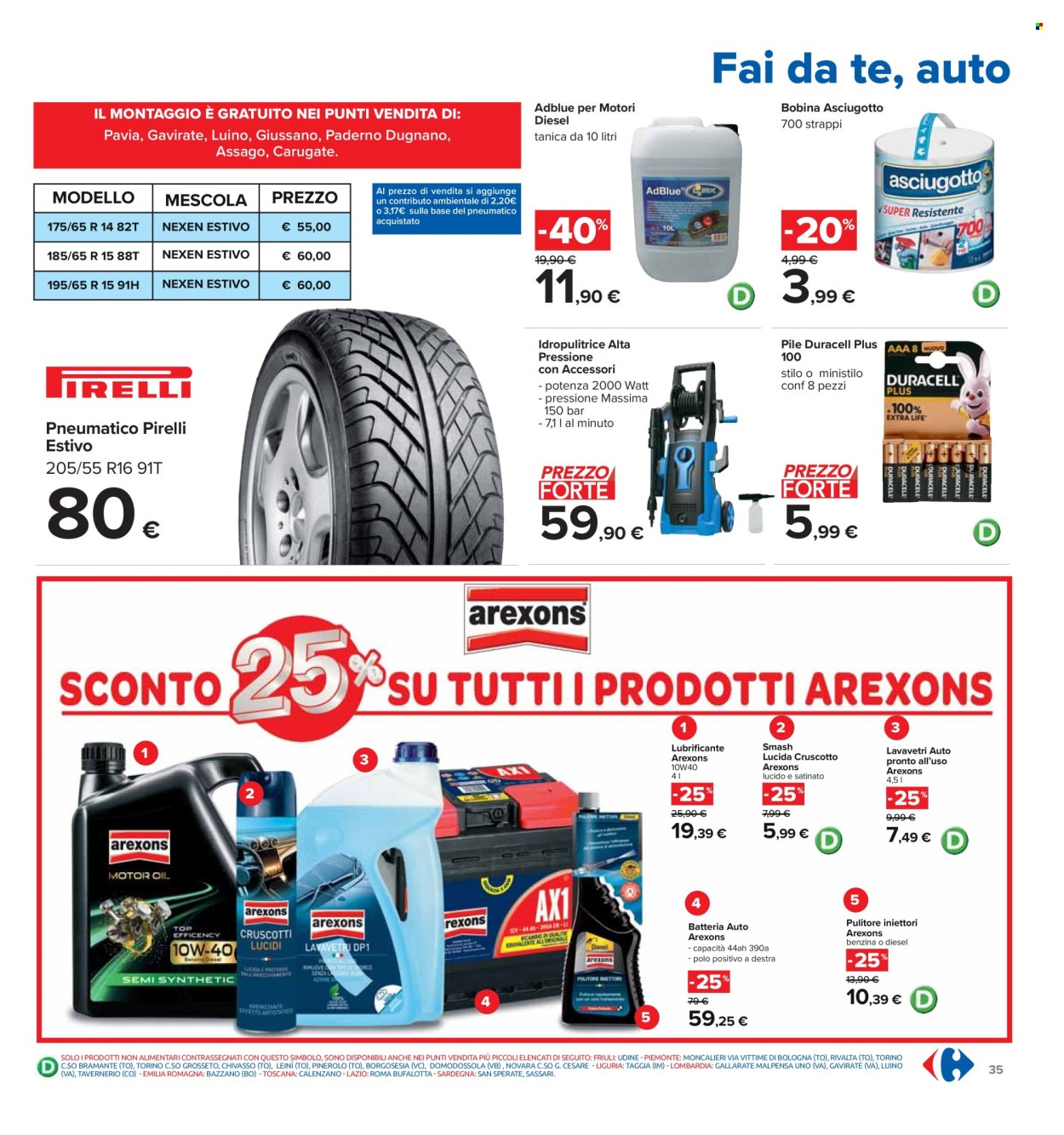 Volantino Carrefour - 19/3/2024 - 1/4/2024. Pagina 35