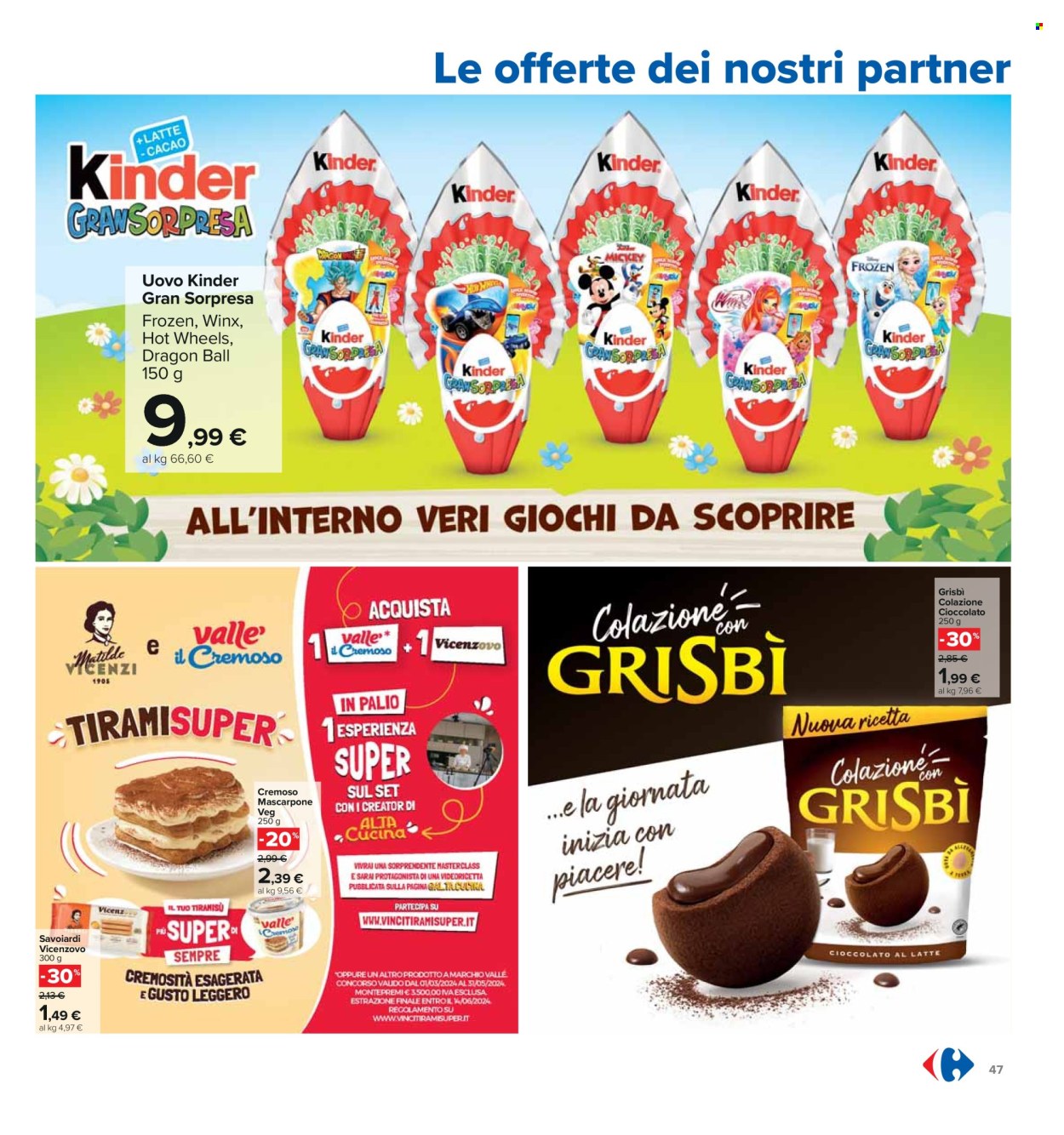 Volantino Carrefour - 19/3/2024 - 1/4/2024. Pagina 47