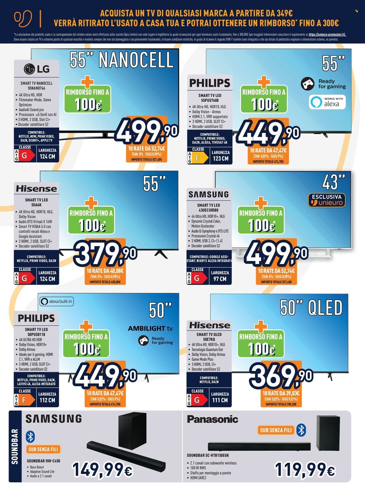 Volantino Unieuro - 15/3/2024 - 28/3/2024. Pagina 4