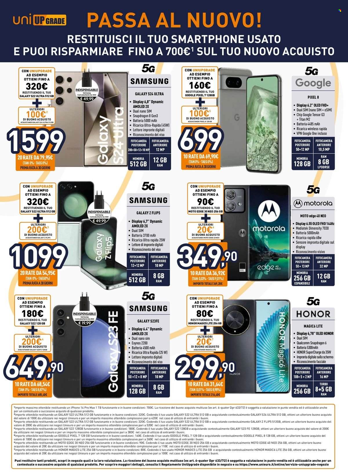 Volantino Unieuro - 15/3/2024 - 28/3/2024. Pagina 6