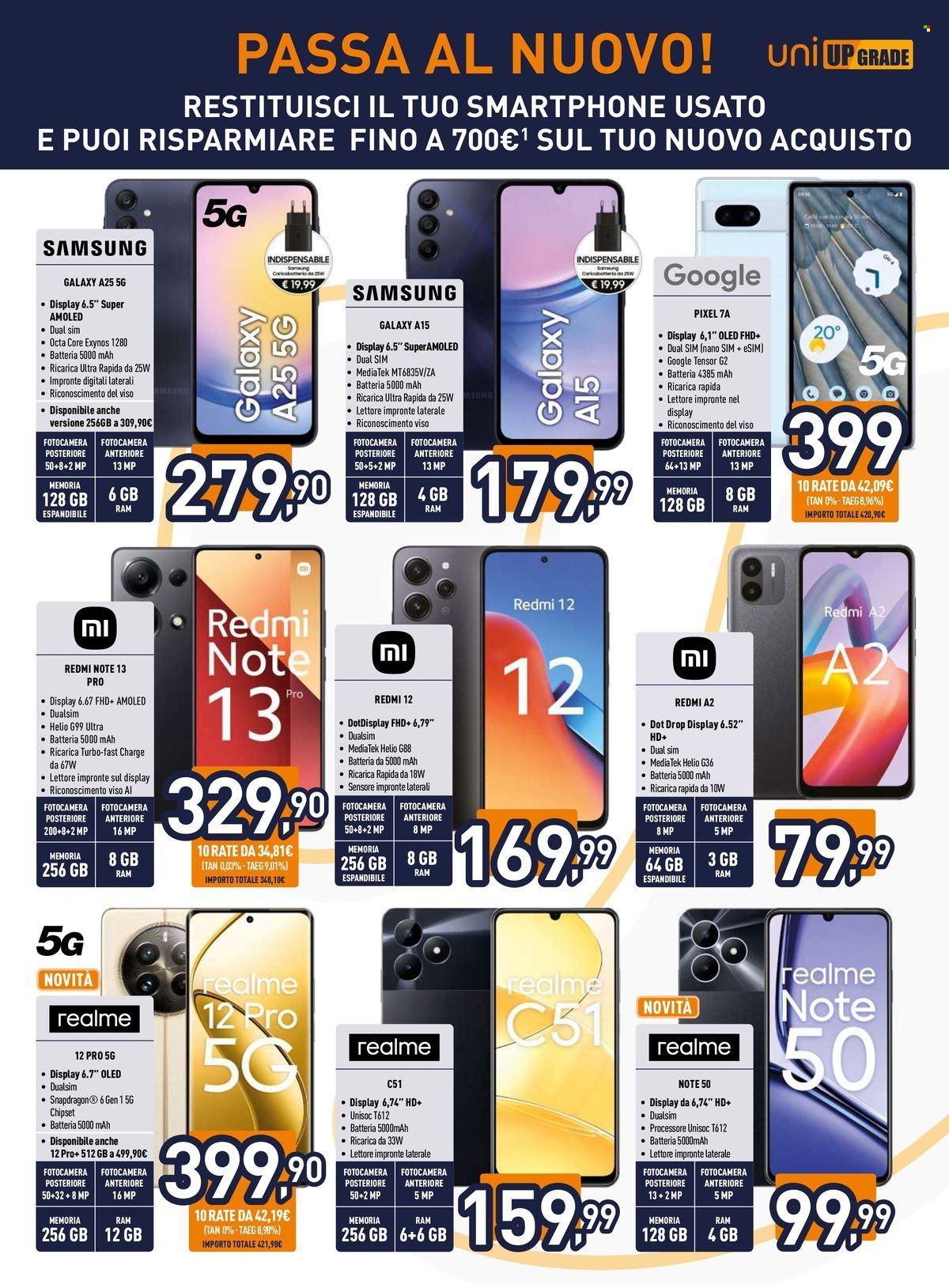 Volantino Unieuro - 15/3/2024 - 28/3/2024. Pagina 7