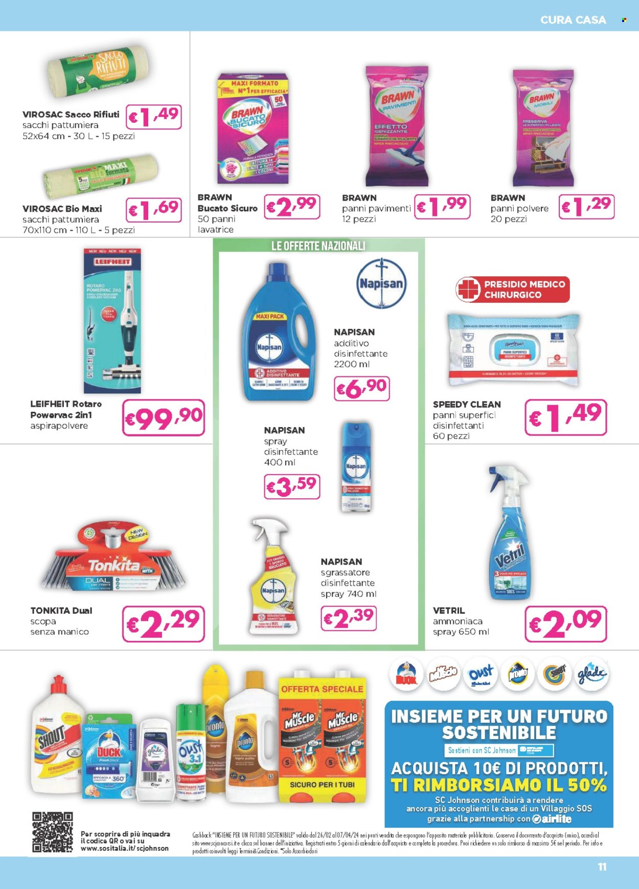 Volantino Acqua & Sapone - 21/3/2024 - 9/4/2024. Pagina 11