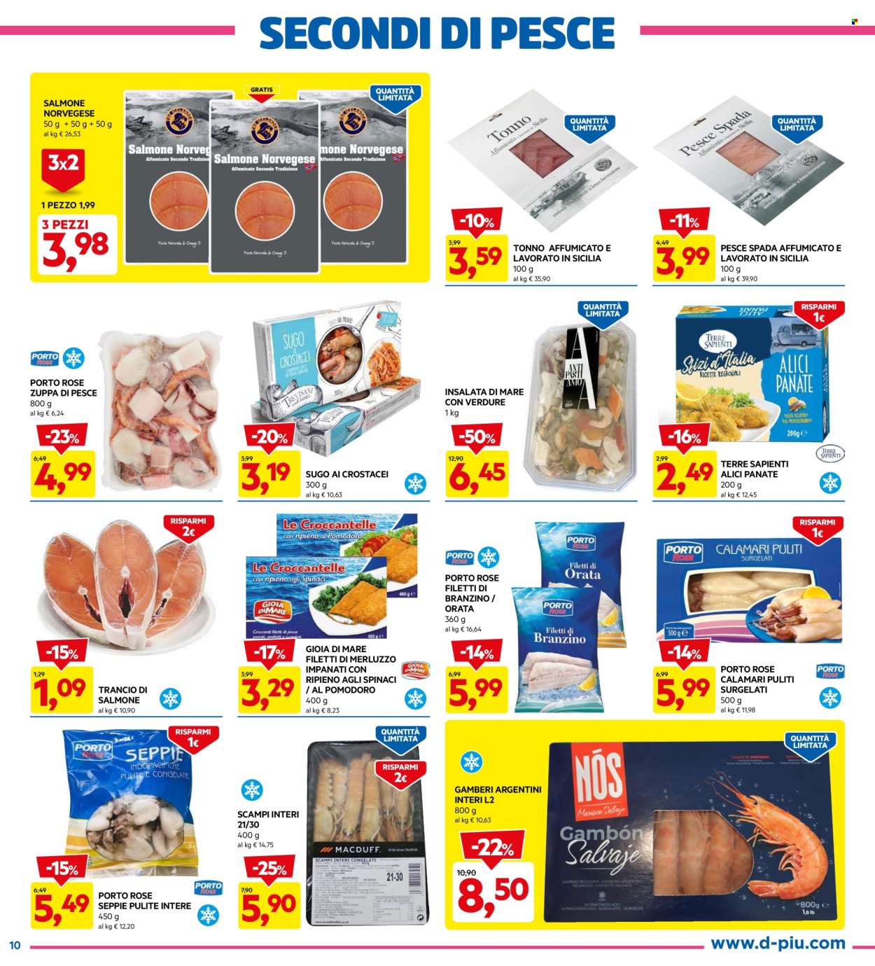 Volantino Dpiù - 18/3/2024 - 3/4/2024. Pagina 10