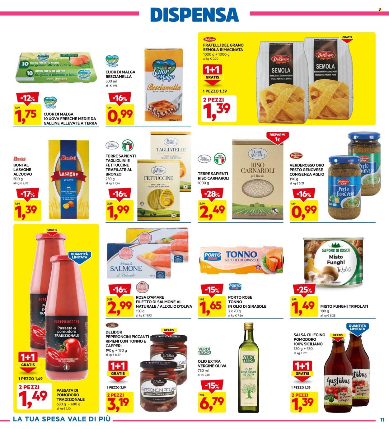 Volantino Dpiù - 18/3/2024 - 3/4/2024. Pagina 11