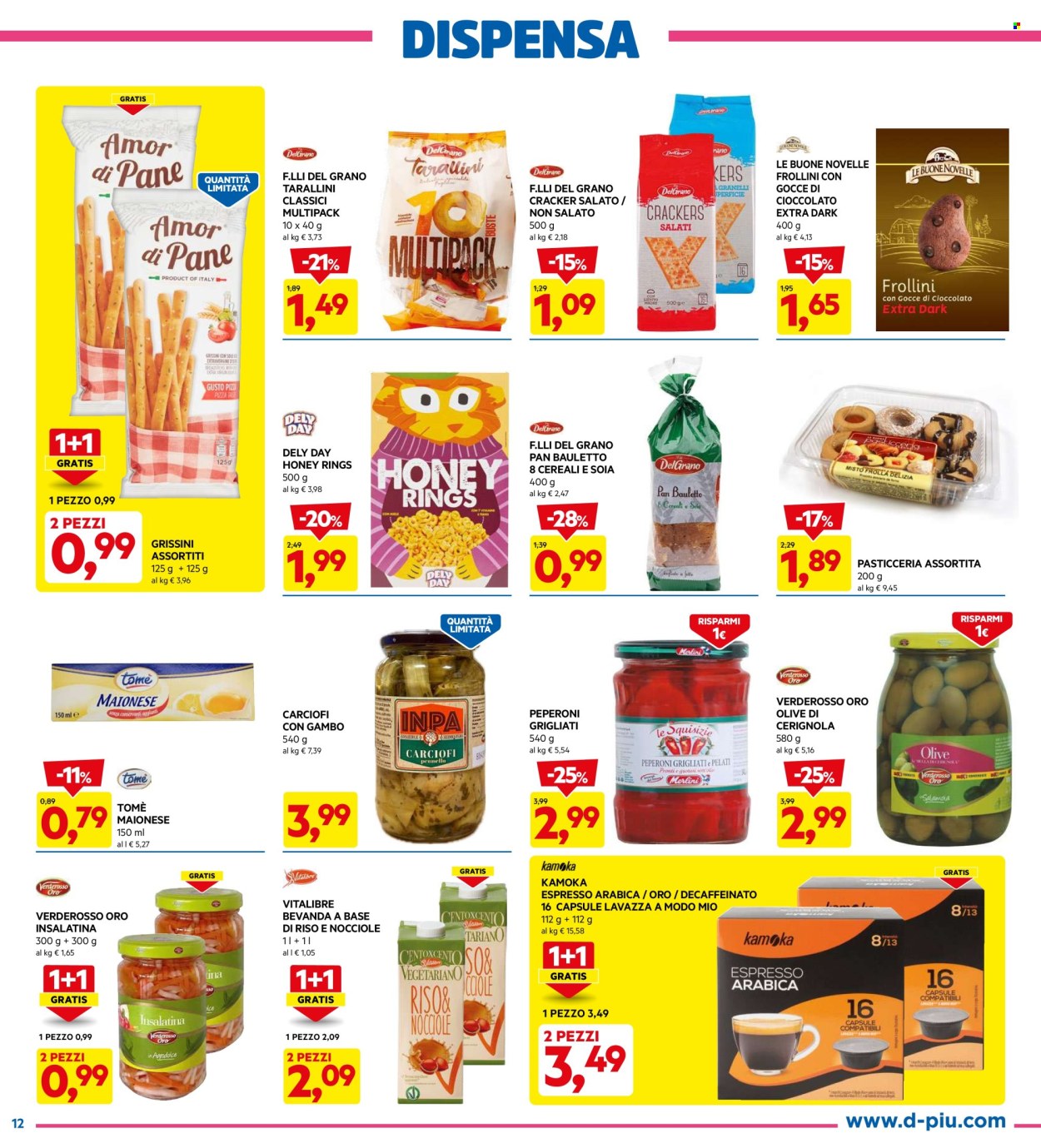 Volantino Dpiù - 18/3/2024 - 3/4/2024. Pagina 12
