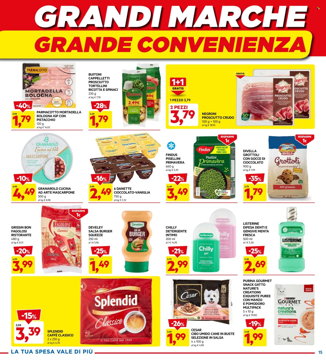 Volantino Dpiù - 18/3/2024 - 3/4/2024. Pagina 15