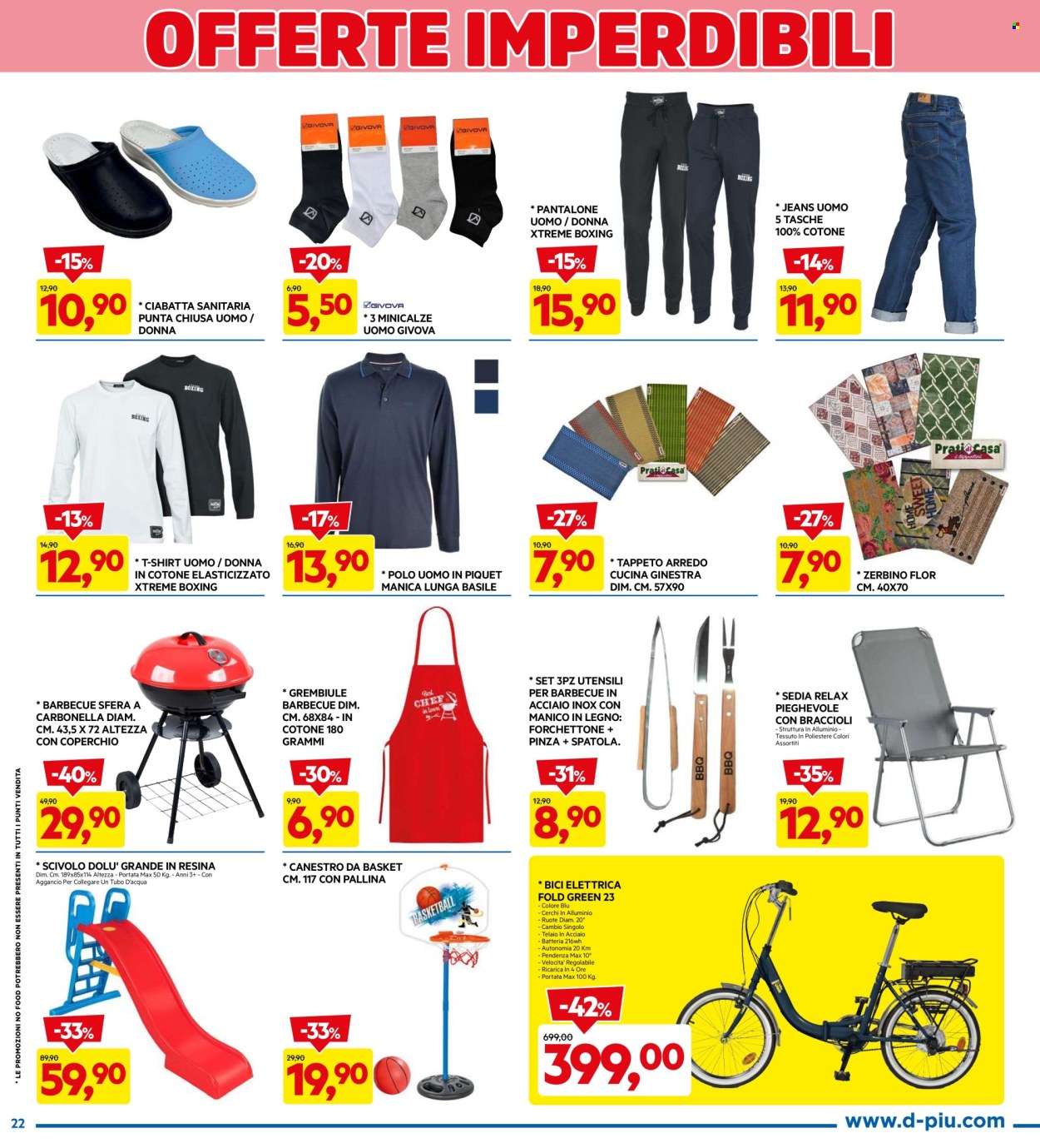 Volantino Dpiù - 18/3/2024 - 3/4/2024. Pagina 22