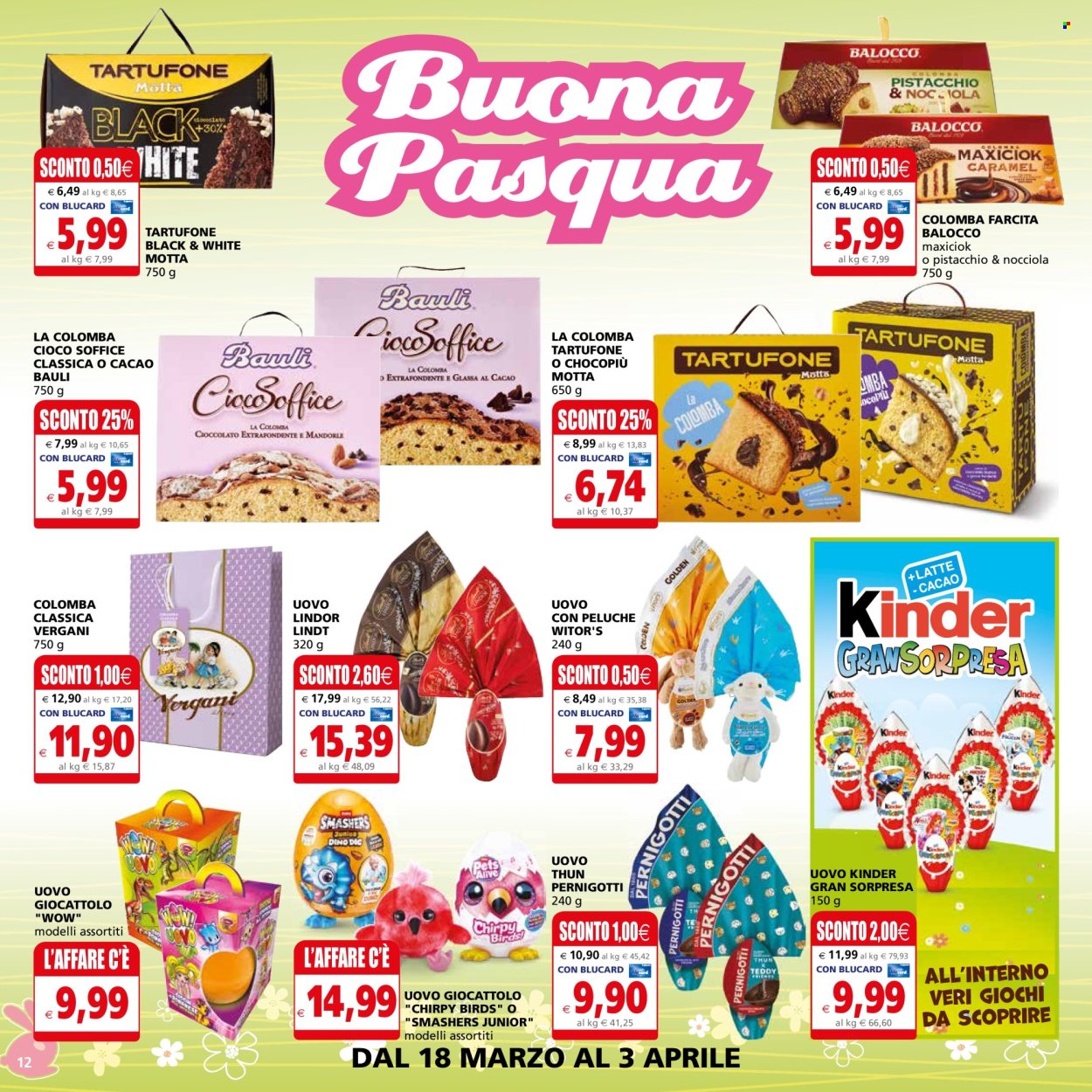 Volantino Il Gigante - 18/3/2024 - 3/4/2024. Pagina 12