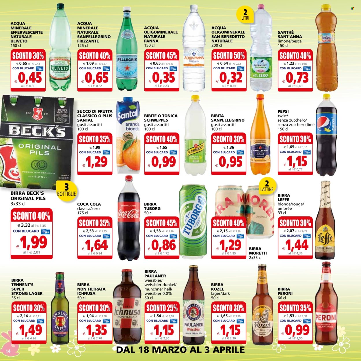 Volantino Il Gigante - 18/3/2024 - 3/4/2024. Pagina 14