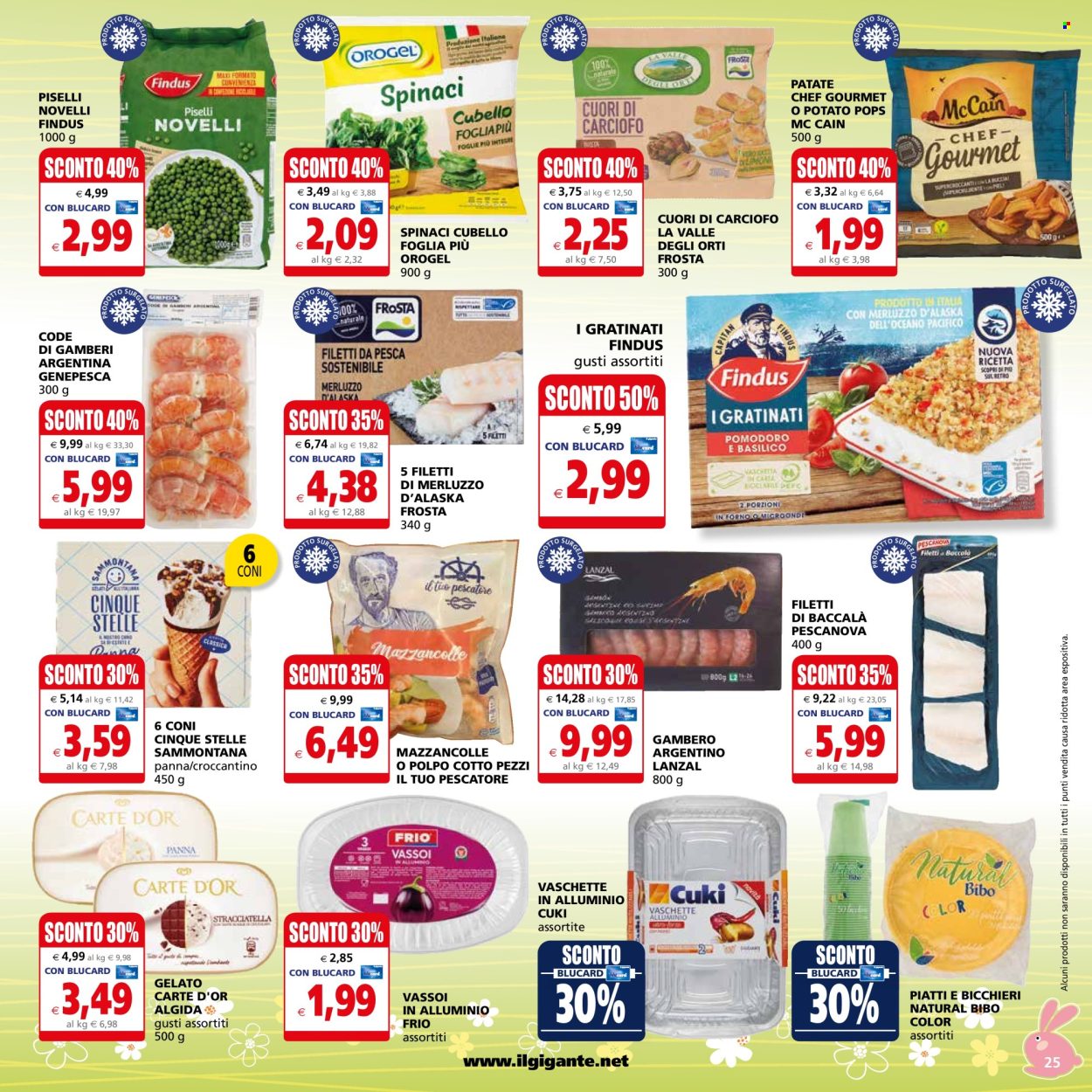 Volantino Il Gigante - 18/3/2024 - 3/4/2024. Pagina 25