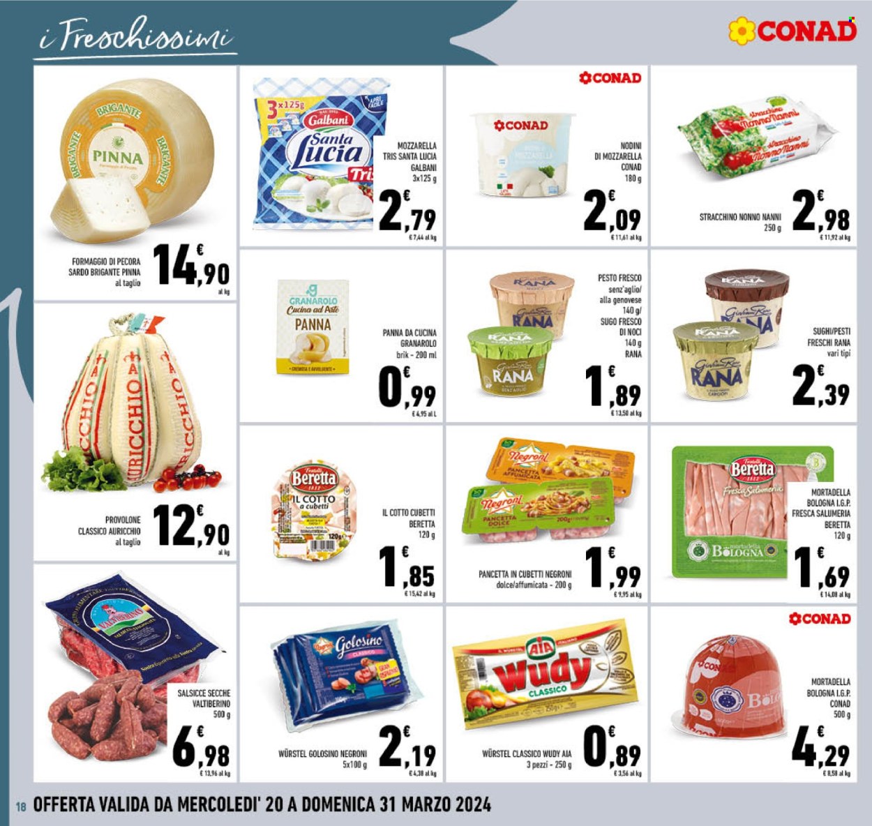 Leták Conad - 20.3.2024 - 31.3.2024. Strana 18