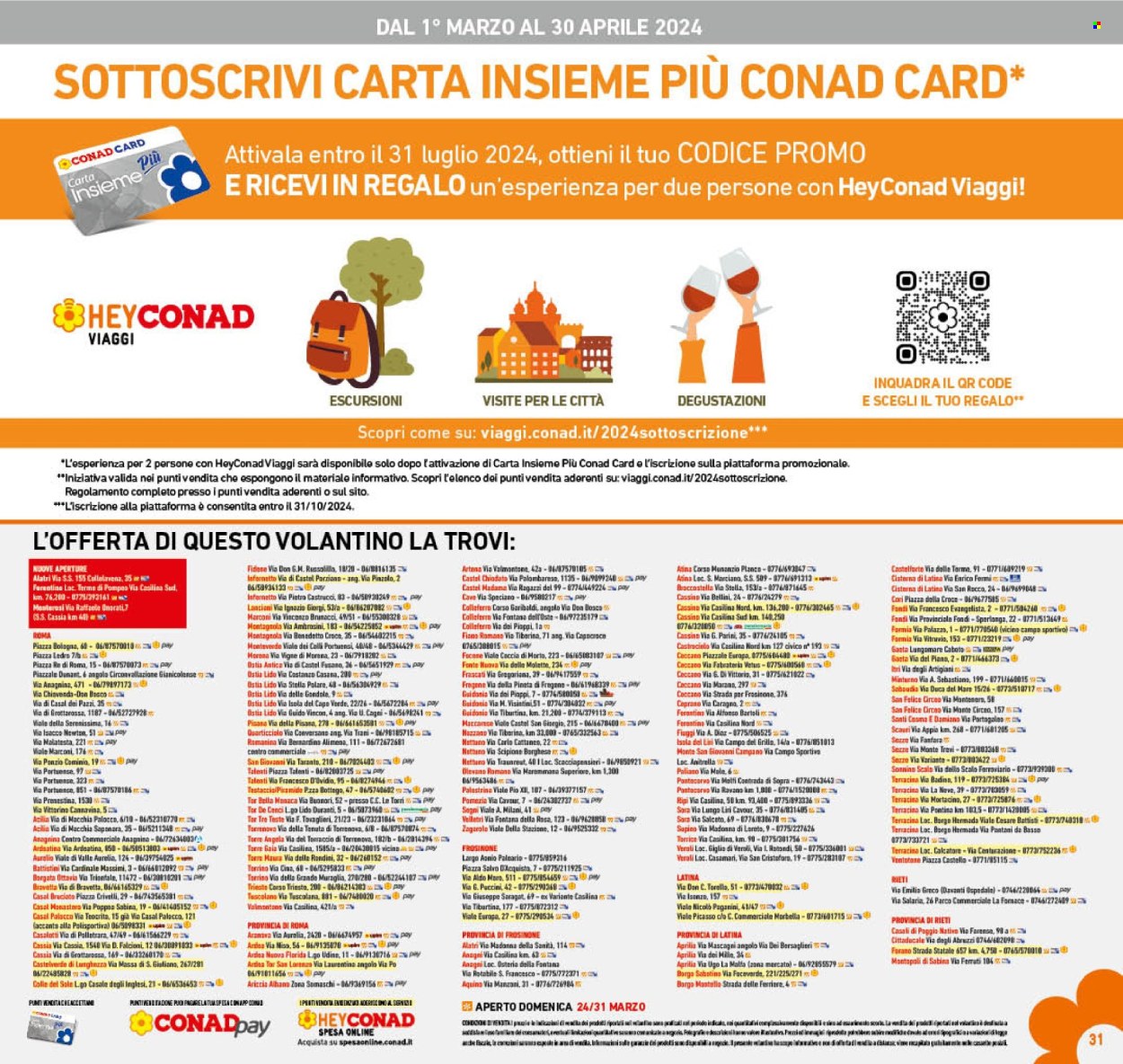 Leták Conad - 20.3.2024 - 31.3.2024. Strana 31