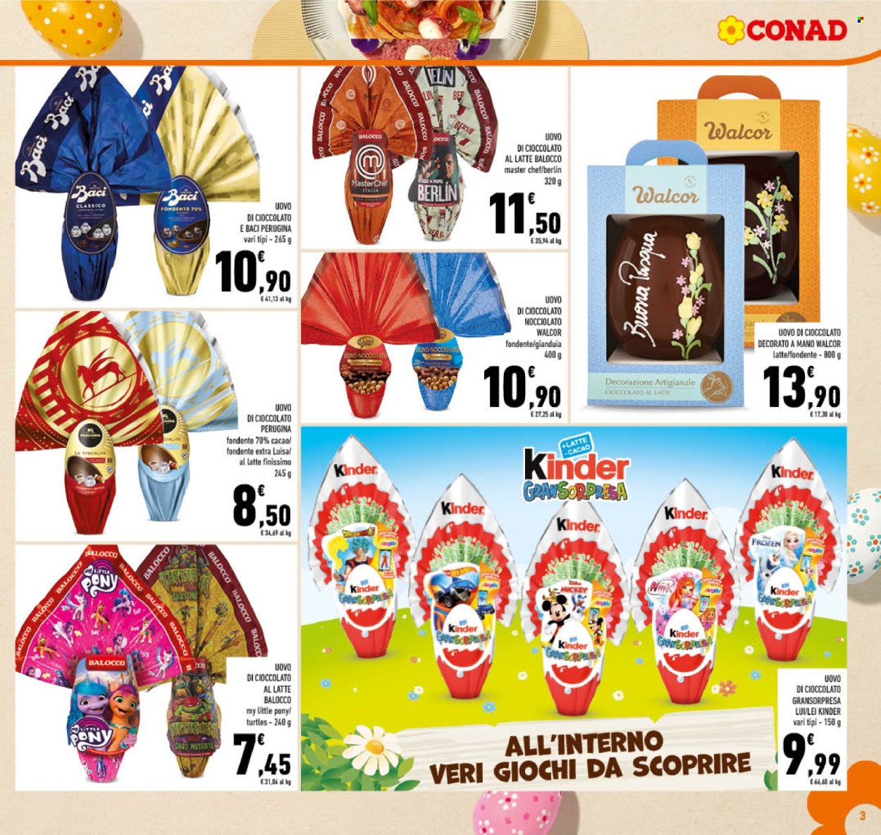 Leták Conad - 20.3.2024 - 30.3.2024. Strana 3
