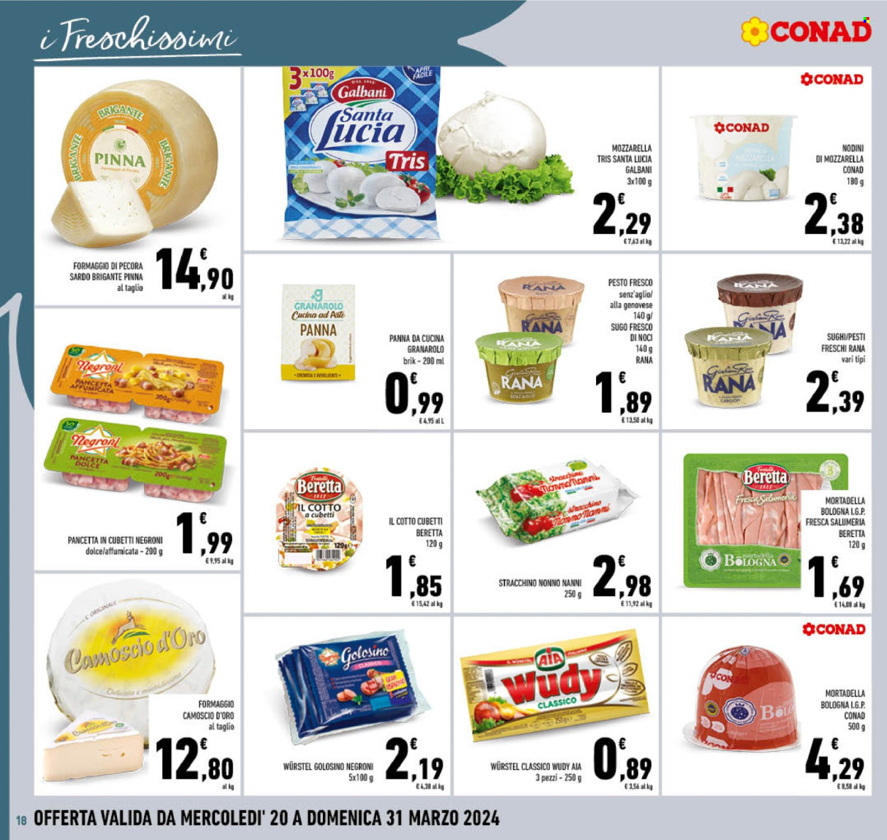 Leták Conad - 20.3.2024 - 30.3.2024. Strana 18