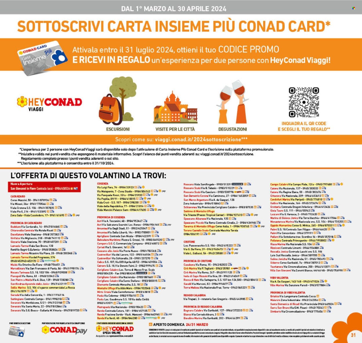 Leták Conad - 20.3.2024 - 30.3.2024. Strana 31
