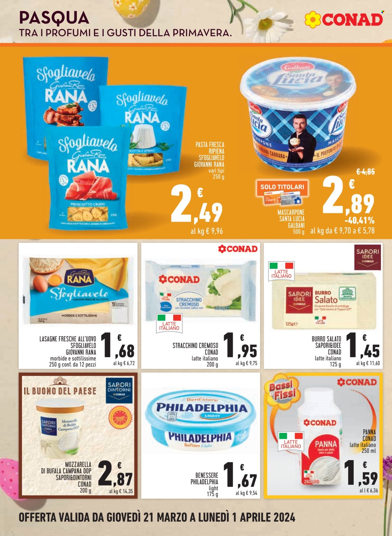 Volantino Conad - 21/3/2024 - 1/4/2024. Pagina 8