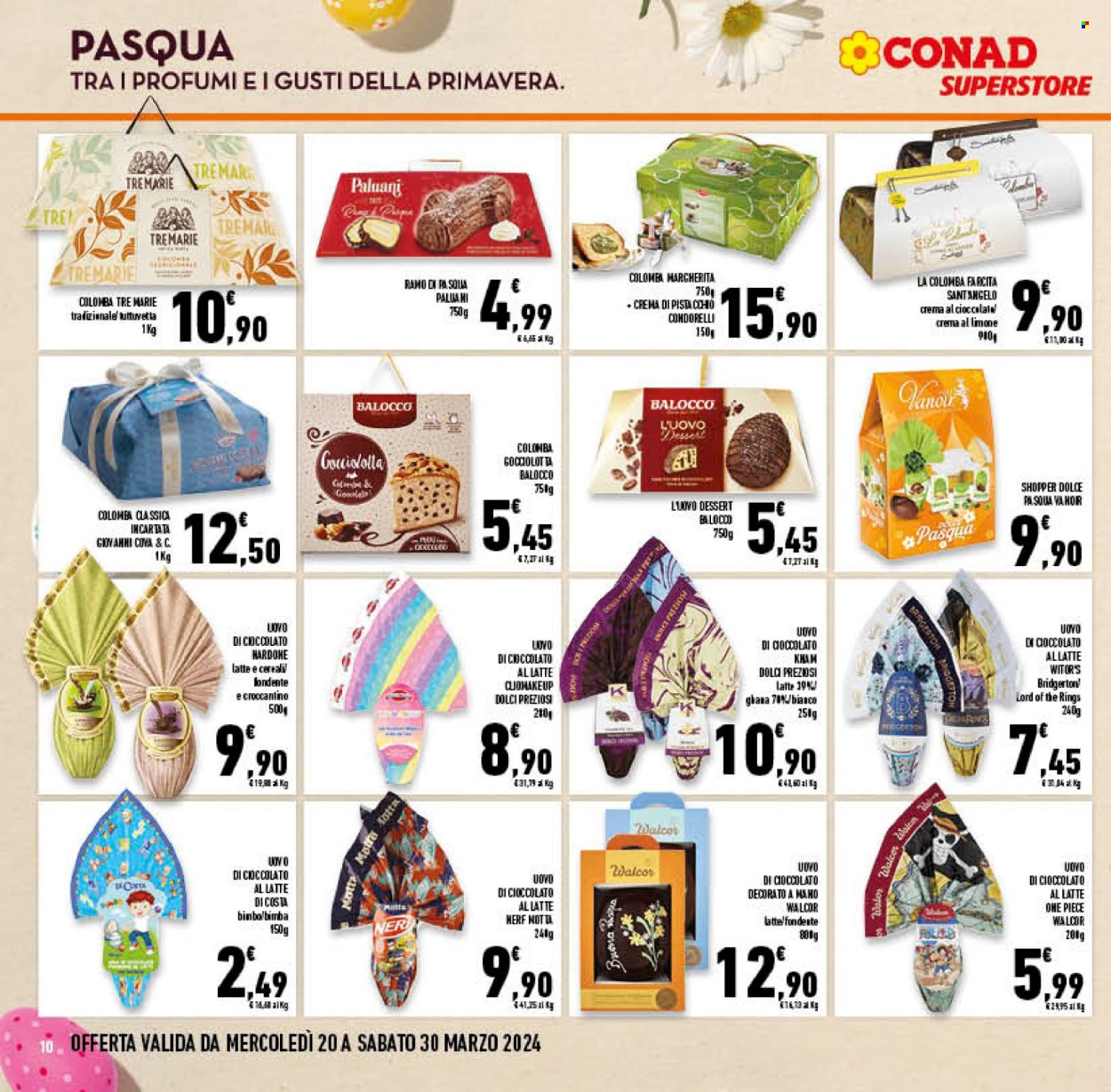 Volantino Conad Superstore - 20/3/2024 - 2/4/2024. Pagina 10