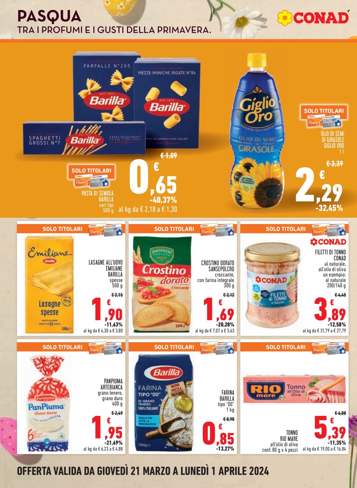 Volantino Conad - 21/3/2024 - 1/4/2024. Pagina 10