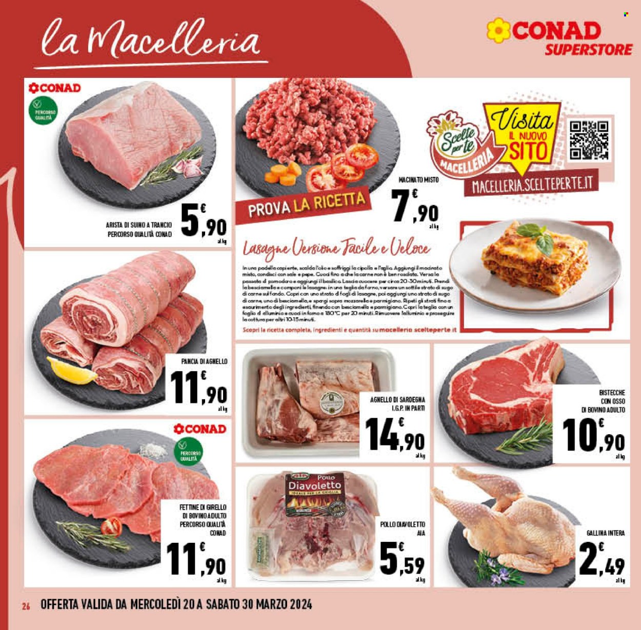Volantino Conad Superstore - 20/3/2024 - 2/4/2024. Pagina 26