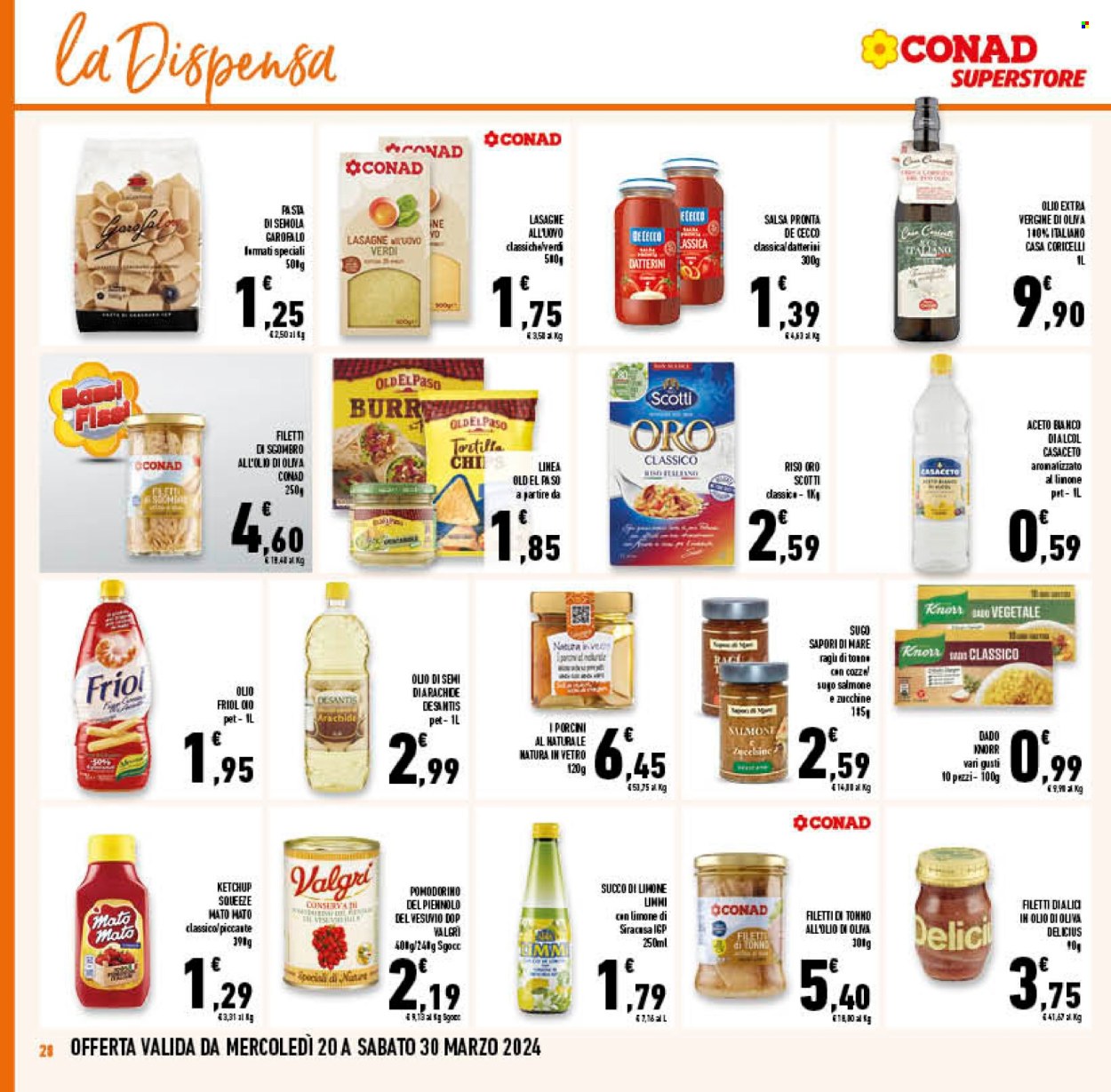 Volantino Conad Superstore - 20/3/2024 - 2/4/2024. Pagina 28