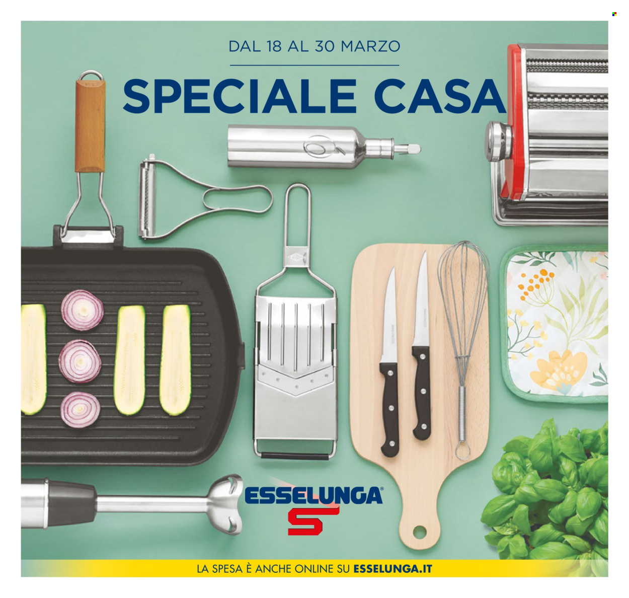 Volantino Esselunga - 18/3/2024 - 30/3/2024. Pagina 1