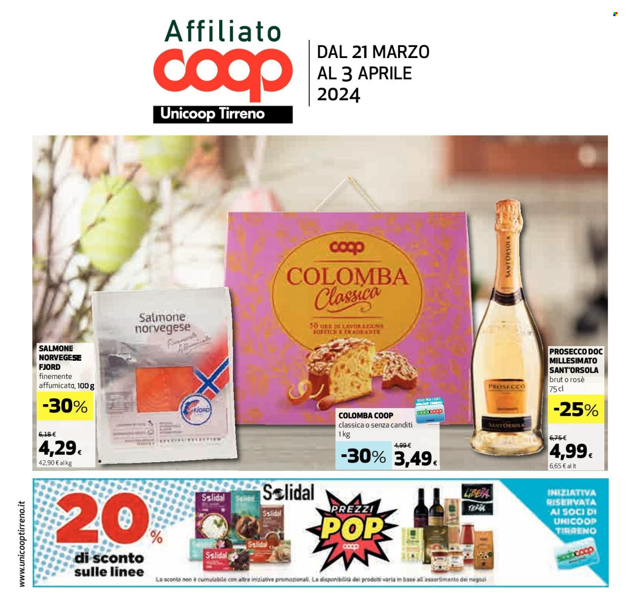 Leták Coop - 21.3.2024 - 3.4.2024. Strana 1