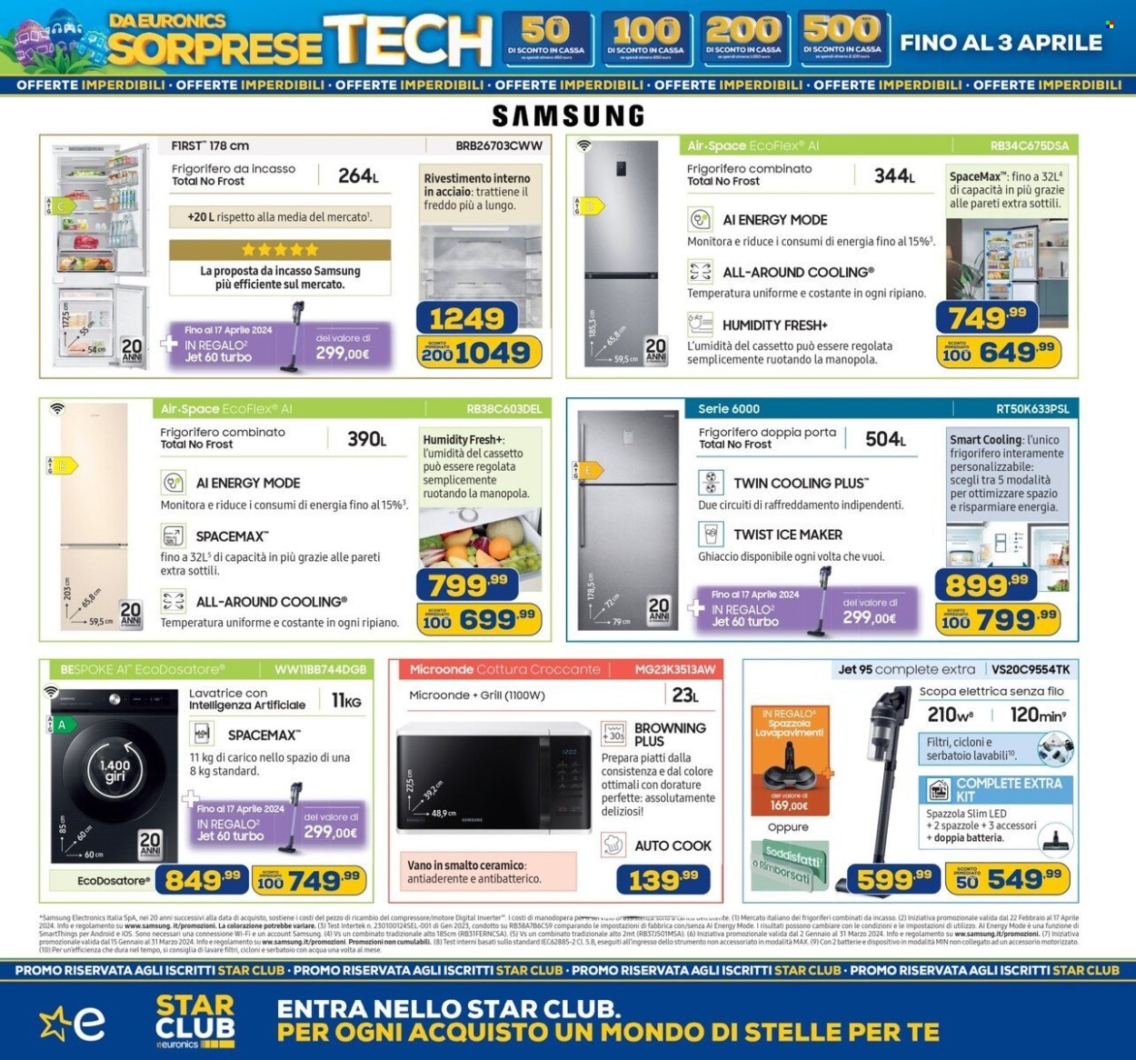 Volantino Euronics - 18/3/2024 - 3/4/2024. Pagina 7