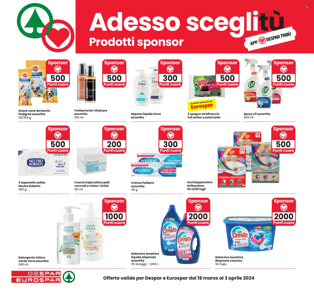 Volantino Despar - 18/3/2024 - 3/4/2024. Pagina 10