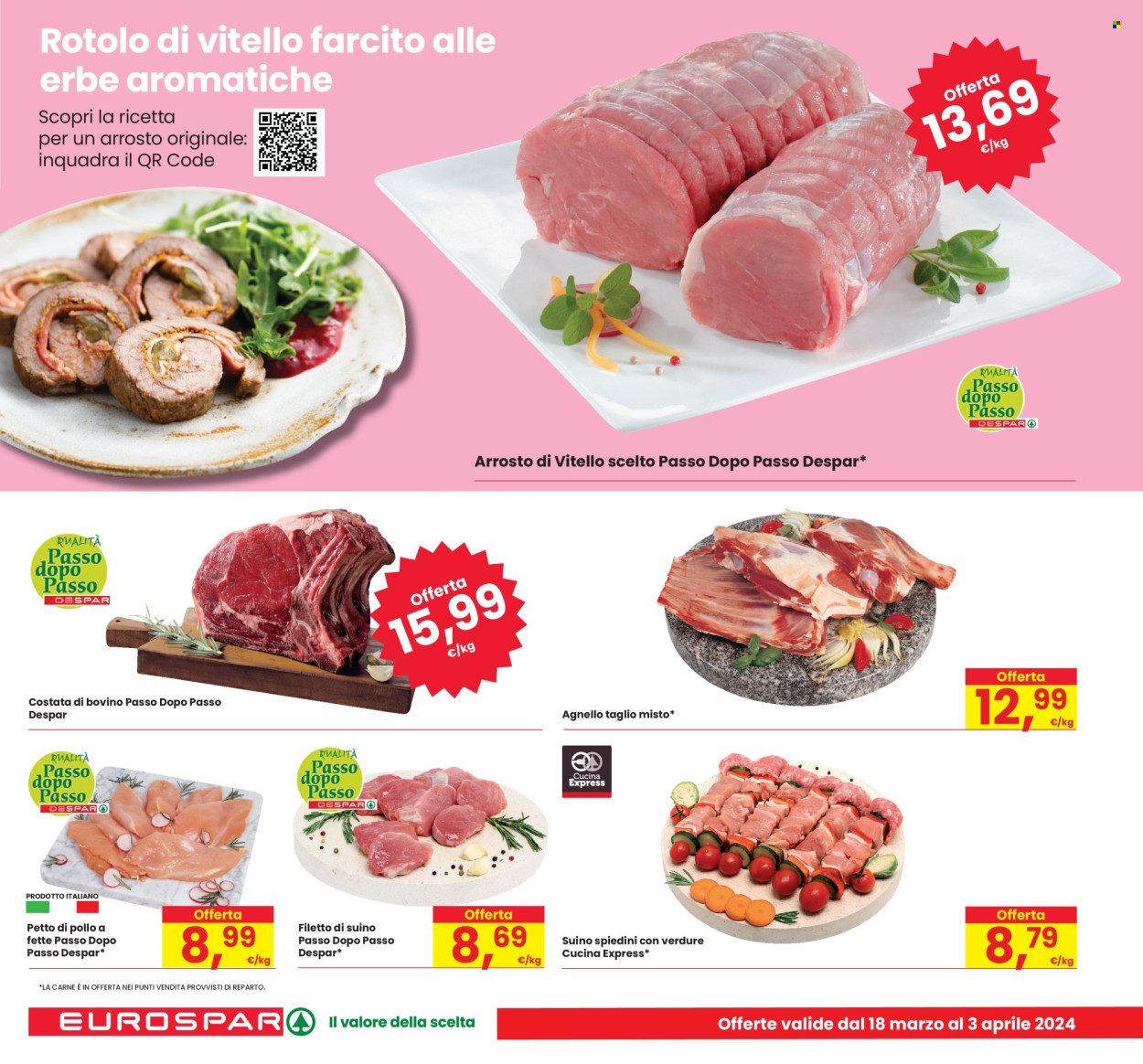 Volantino Eurospar - 18/3/2024 - 3/4/2024. Pagina 8