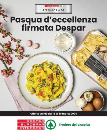 Volantino Eurospar - 18/3/2024 - 30/3/2024.