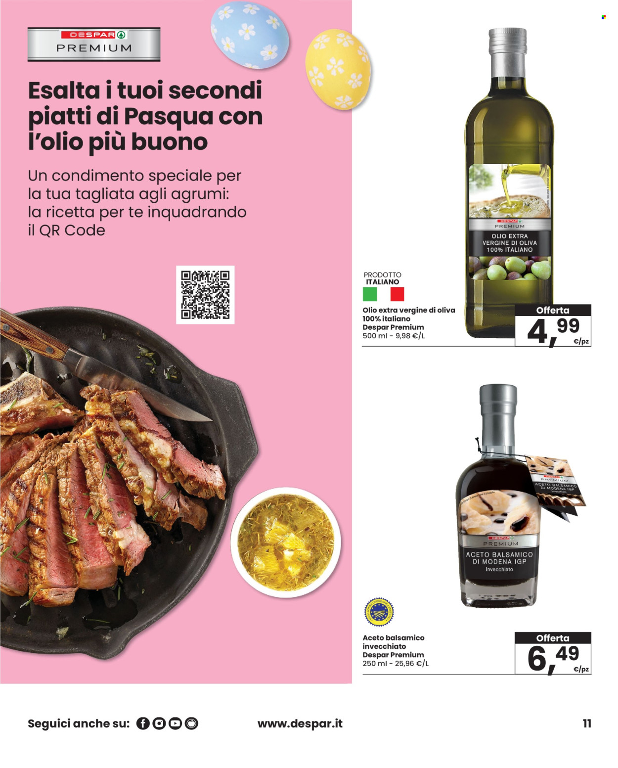 Volantino Eurospar - 18/3/2024 - 30/3/2024. Pagina 11