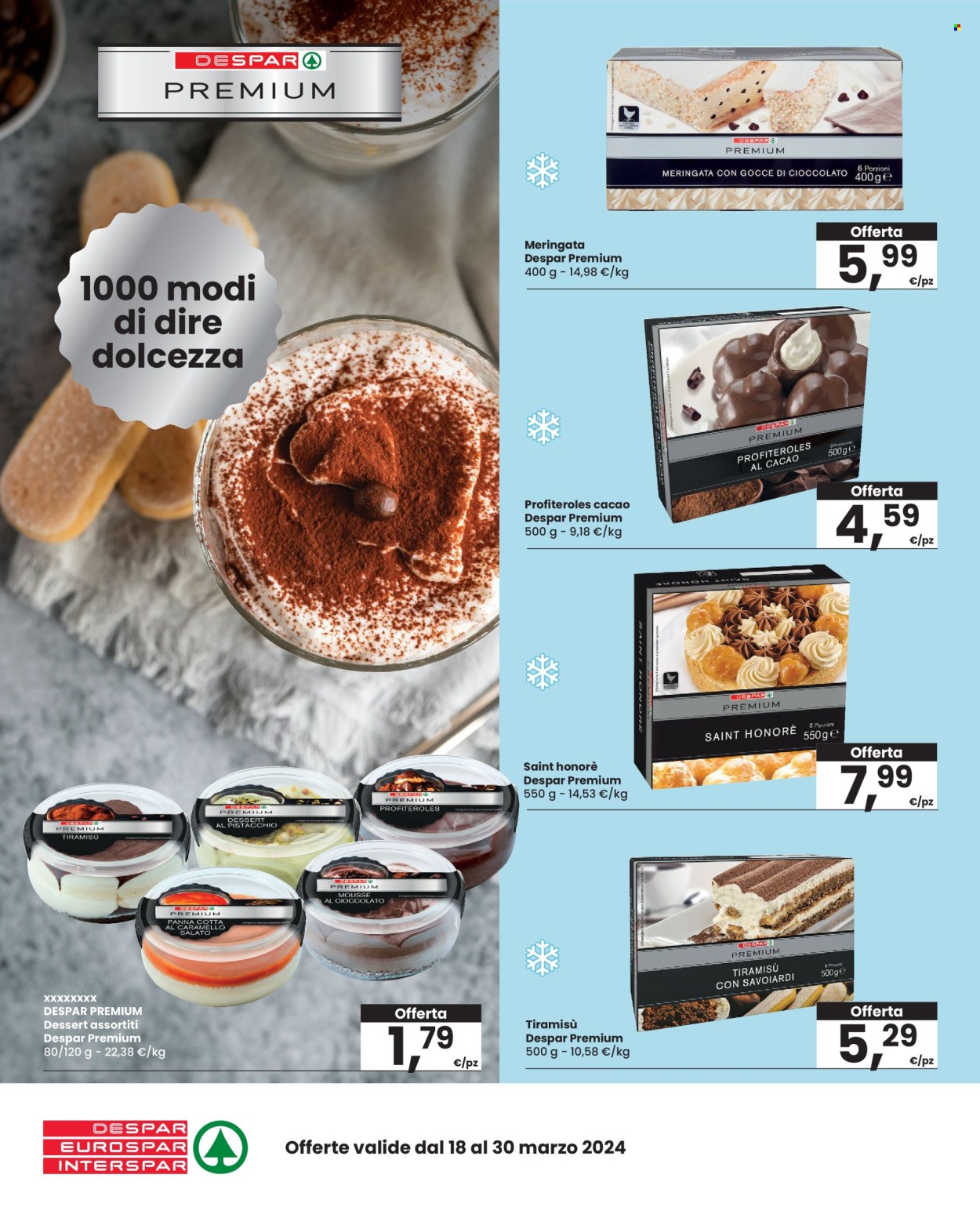 Volantino Eurospar - 18/3/2024 - 30/3/2024. Pagina 14