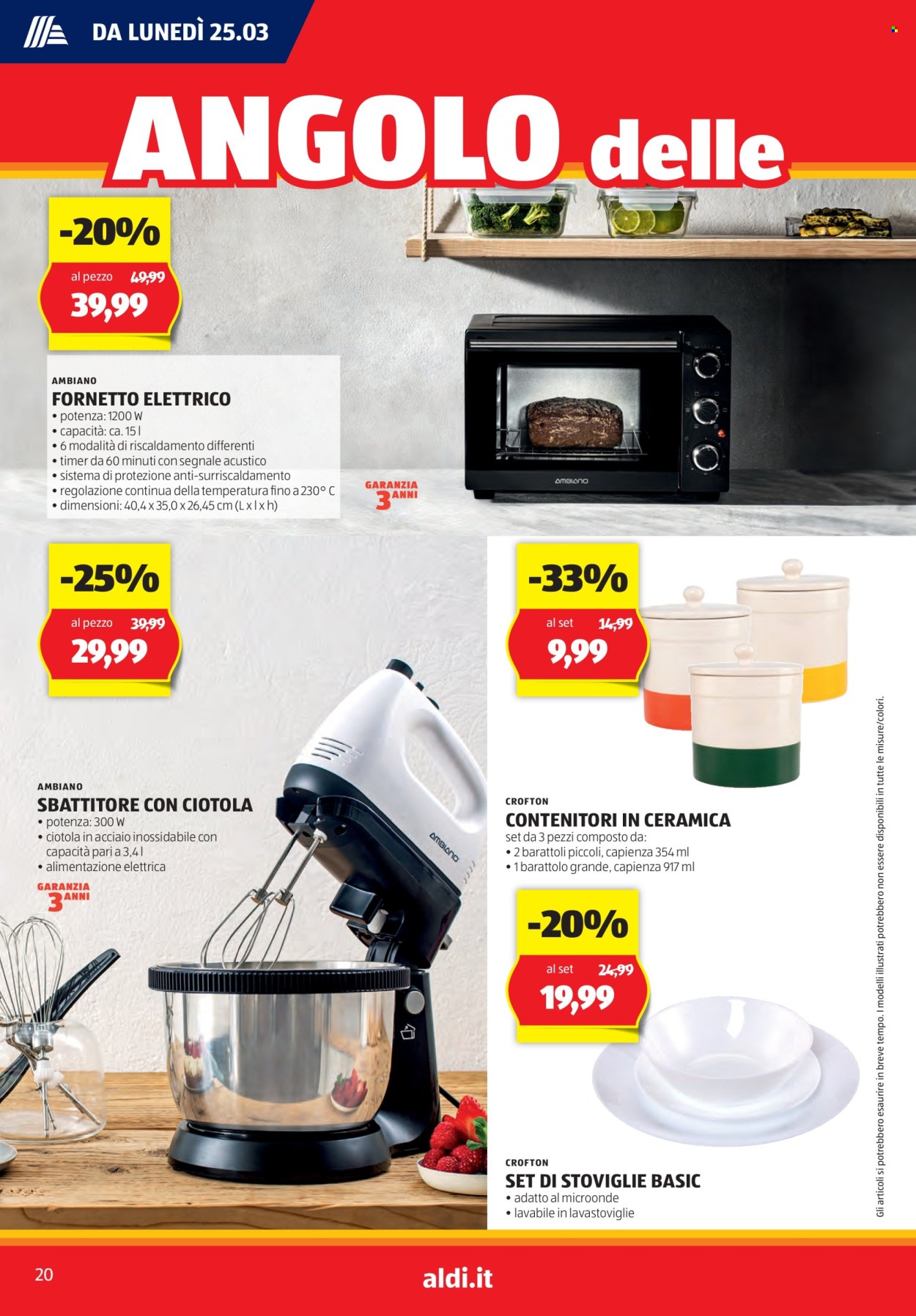 Volantino Aldi - 25/3/2024 - 30/3/2024. Pagina 20