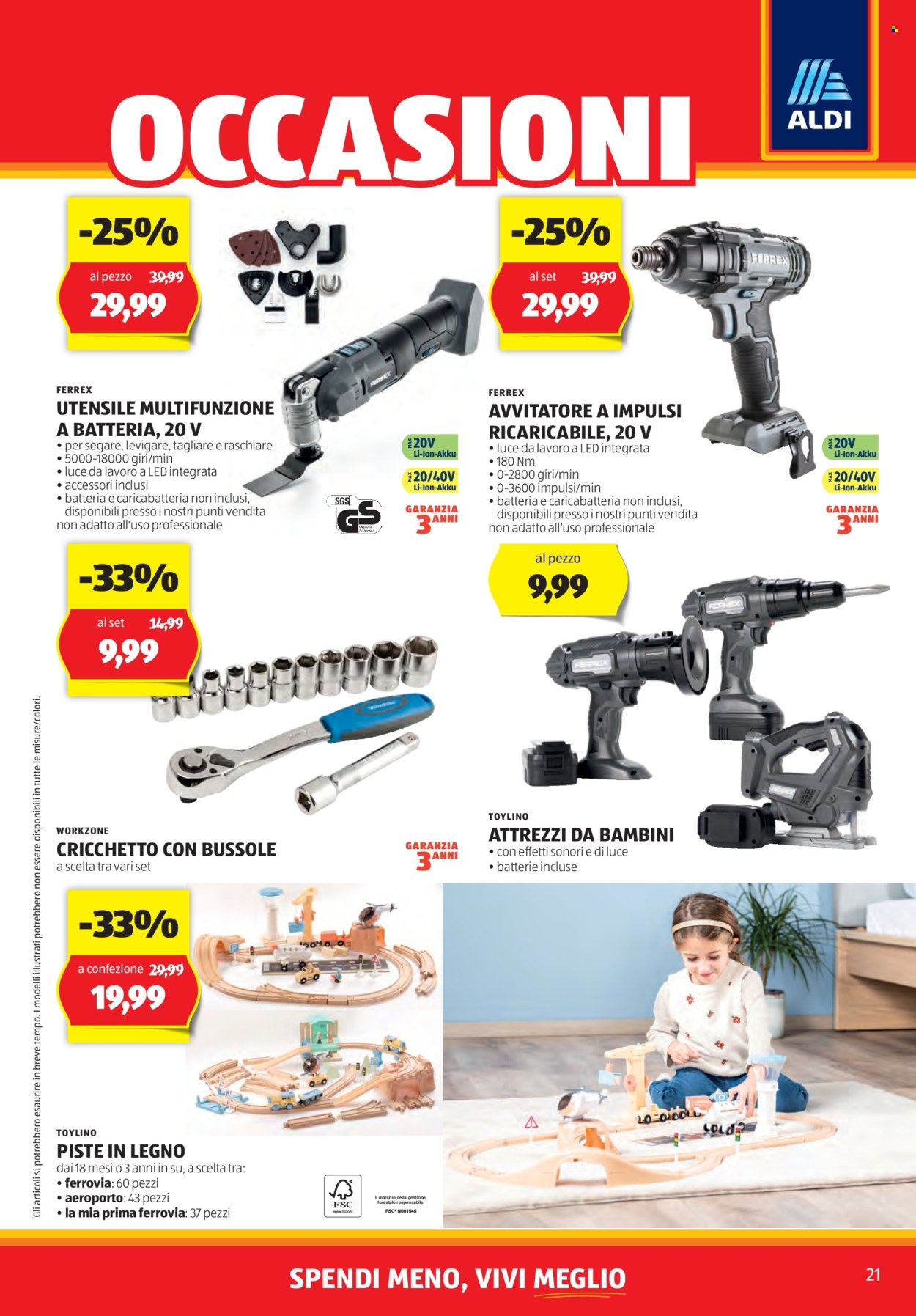 Volantino Aldi - 25/3/2024 - 30/3/2024. Pagina 21