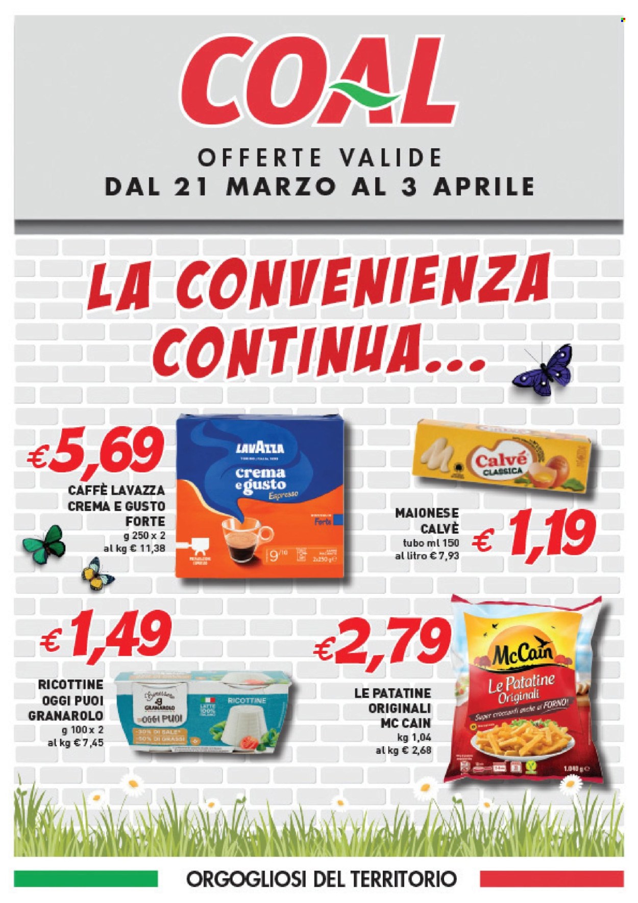 Volantino COAL - 21/3/2024 - 3/4/2024. Pagina 1