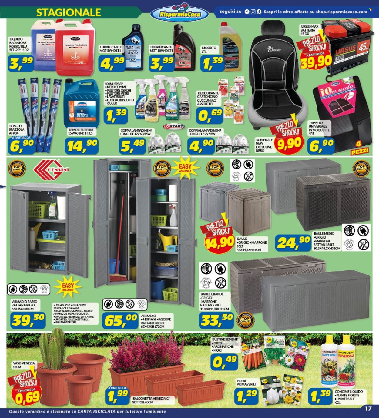 Volantino Risparmio Casa Iper - 21/3/2024 - 7/4/2024. Pagina 17