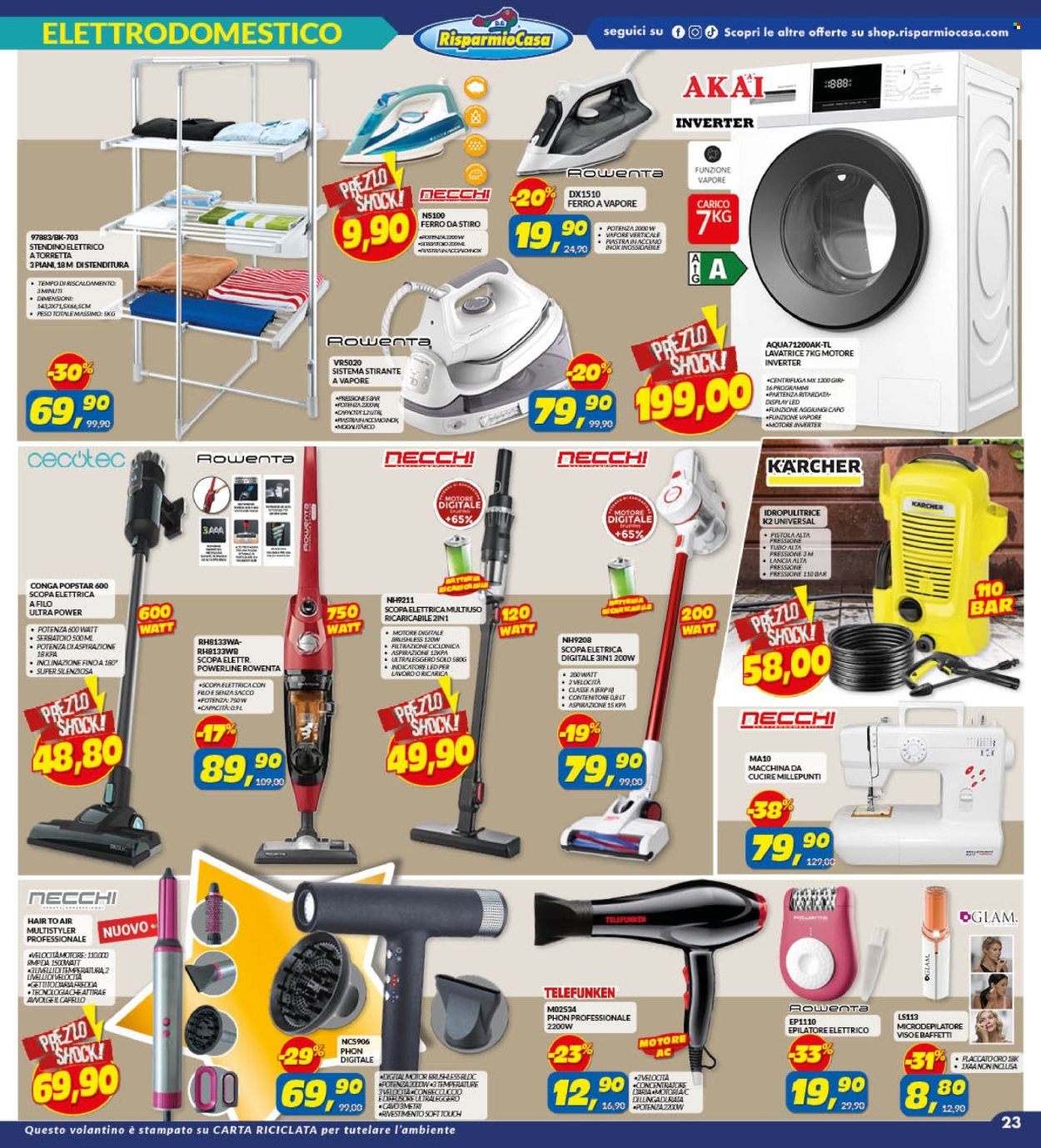 Volantino Risparmio Casa Iper - 21/3/2024 - 7/4/2024. Pagina 23